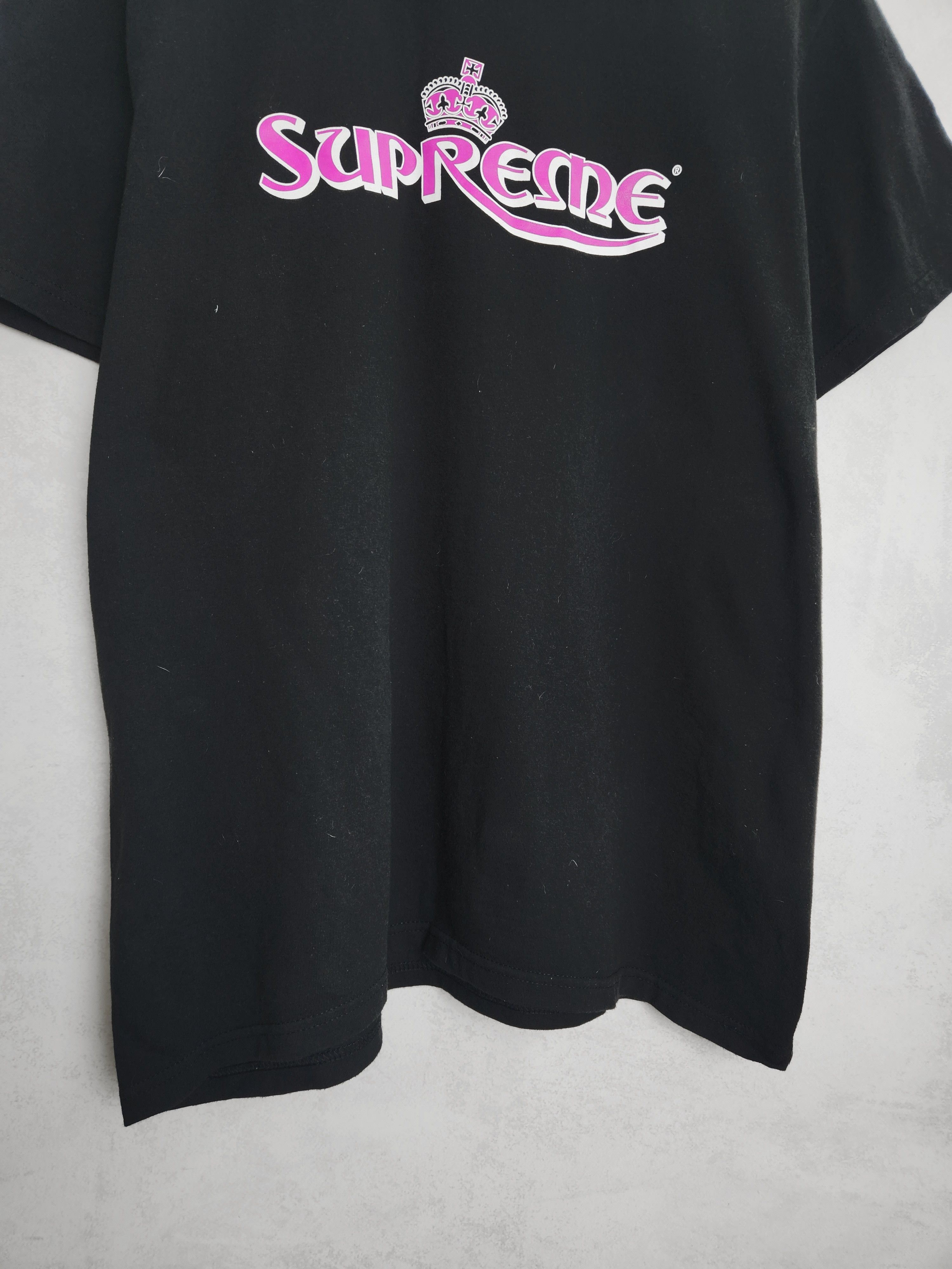 Supreme Supreme Crown Tee black size M Size US M / EU 48-50 / 2 - 3 Thumbnail