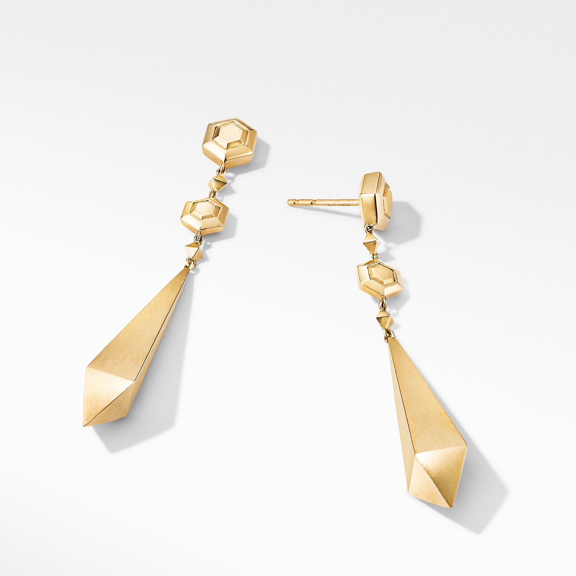 David Yurman o1w1db10526 E16061/Size 9/ Drop Earrings in Golden Size ONE SIZE - 2 Thumbnail