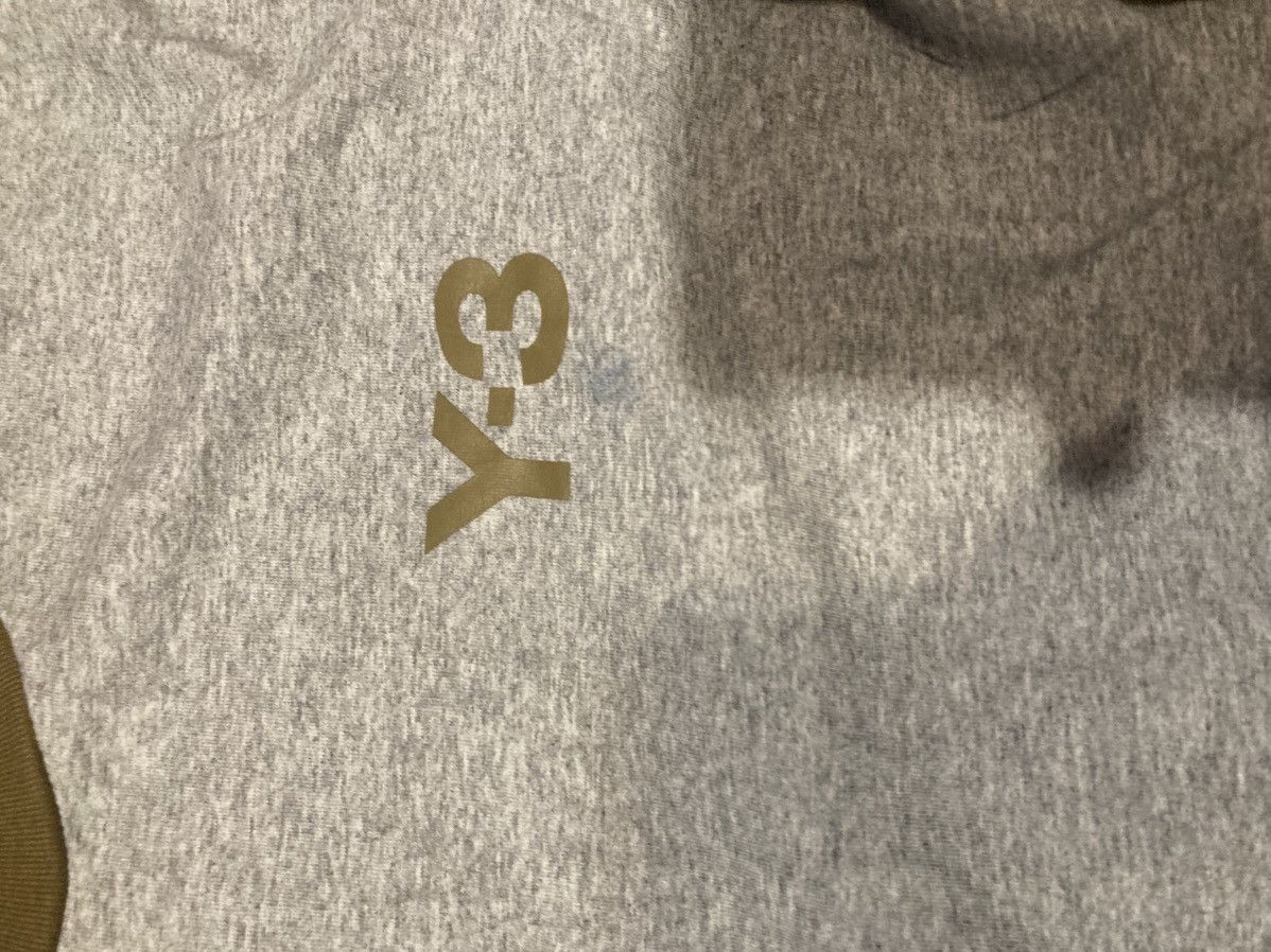 Yohji Yamamoto Y-3 Yohji Yamamoto Striped Long Sleeve Tee Beige Grey Size US M / EU 48-50 / 2 - 6 Thumbnail
