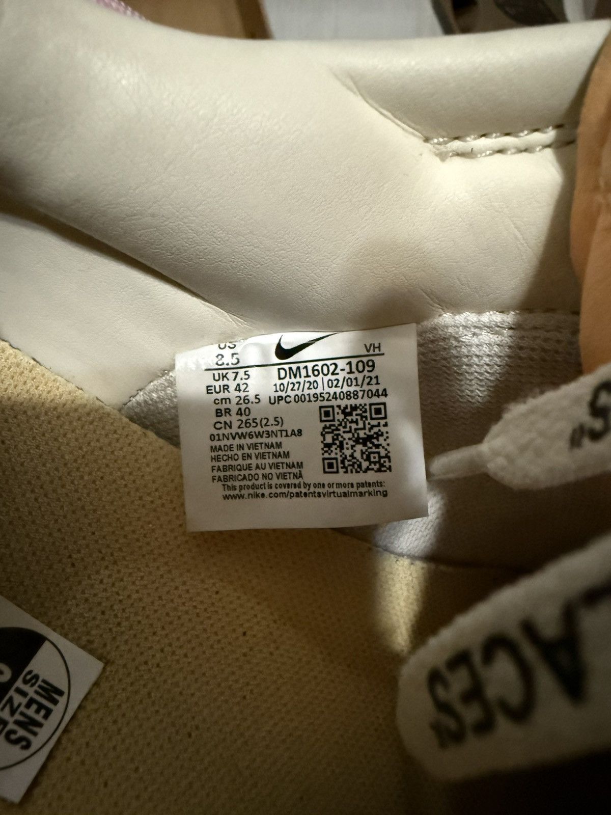 Nike × Off-White Nike Off White Dunk Low Lot 9 Size 8.5 Size US 8.5 / EU 41-42 - 8 Thumbnail