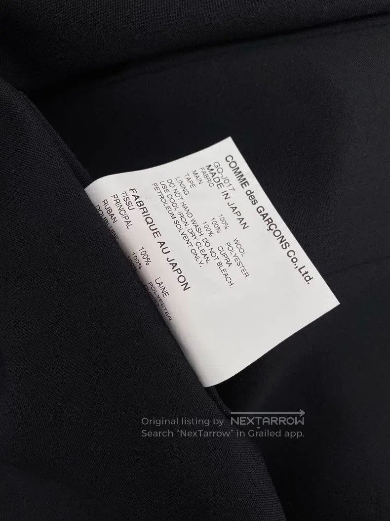 Comme des Garcons Comme des Garcons Ribbon Back Blazer Size M / US 6-8 / IT 42-44 - 6 Thumbnail