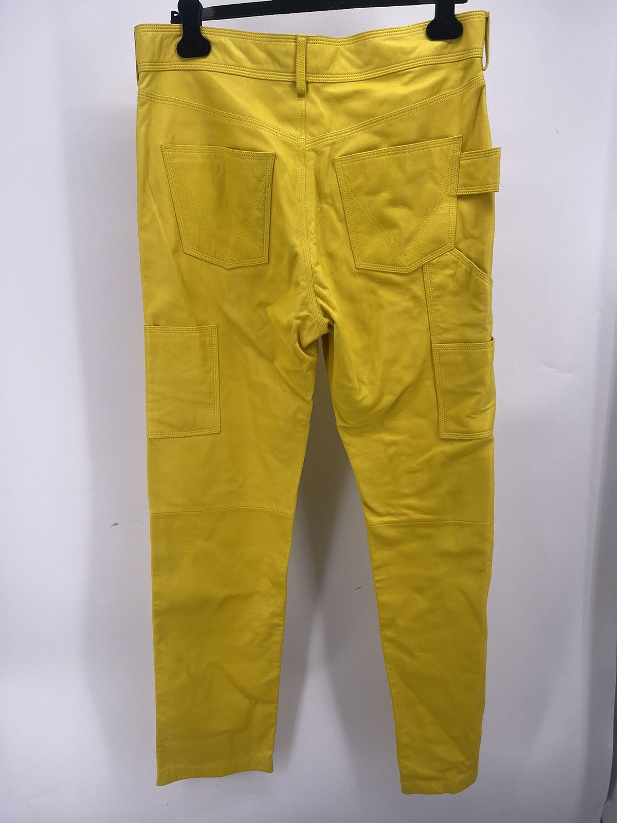 Bottega Veneta Bottega Veneta Leather Trousers Size 52 RRP $3.2k Size US 36 / EU 52 - 4 Thumbnail