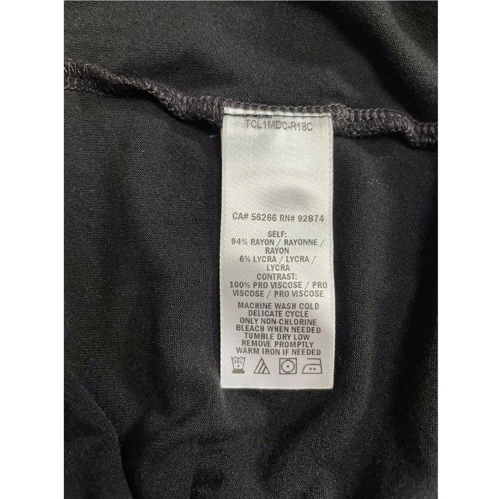 Splendid NWT New $138 Splendid Rayon Jersey Flutter Sleeve Dress Bla Size S / US 4 / IT 40 - 7 Thumbnail