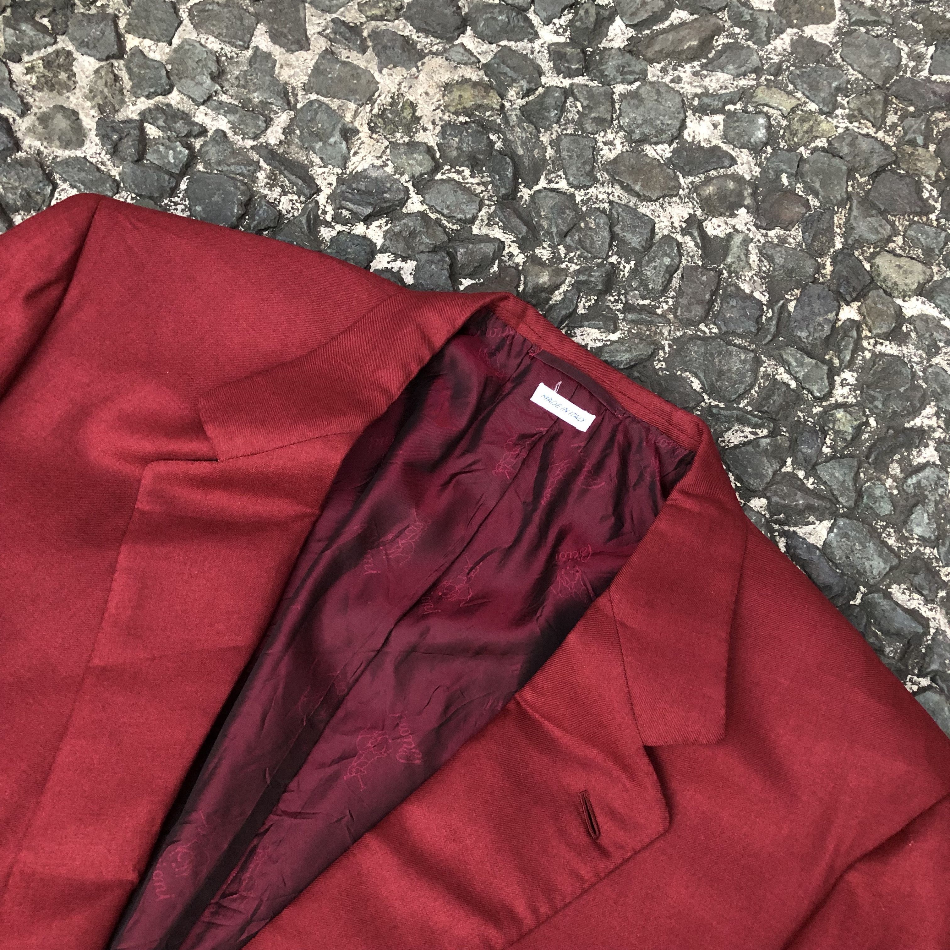 Brioni Brioni For Neiman Marcus Burgundy Traiano Blazer Size 54L - 1 Thumbnail