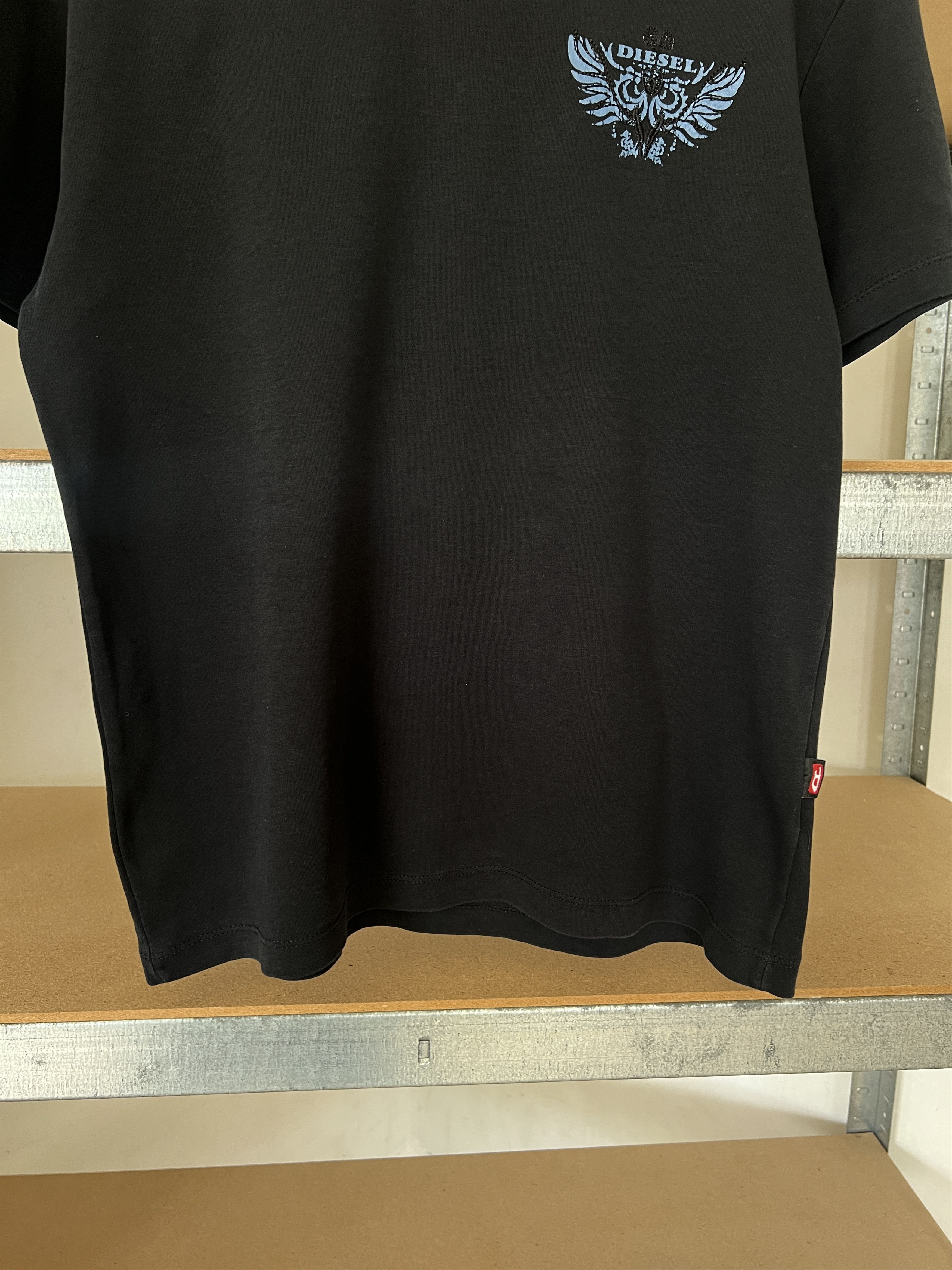 Diesel Diesel Y2K Vintage Avant Garde Wings Graphic Tee Size US L / EU 52-54 / 3 - 7 Thumbnail