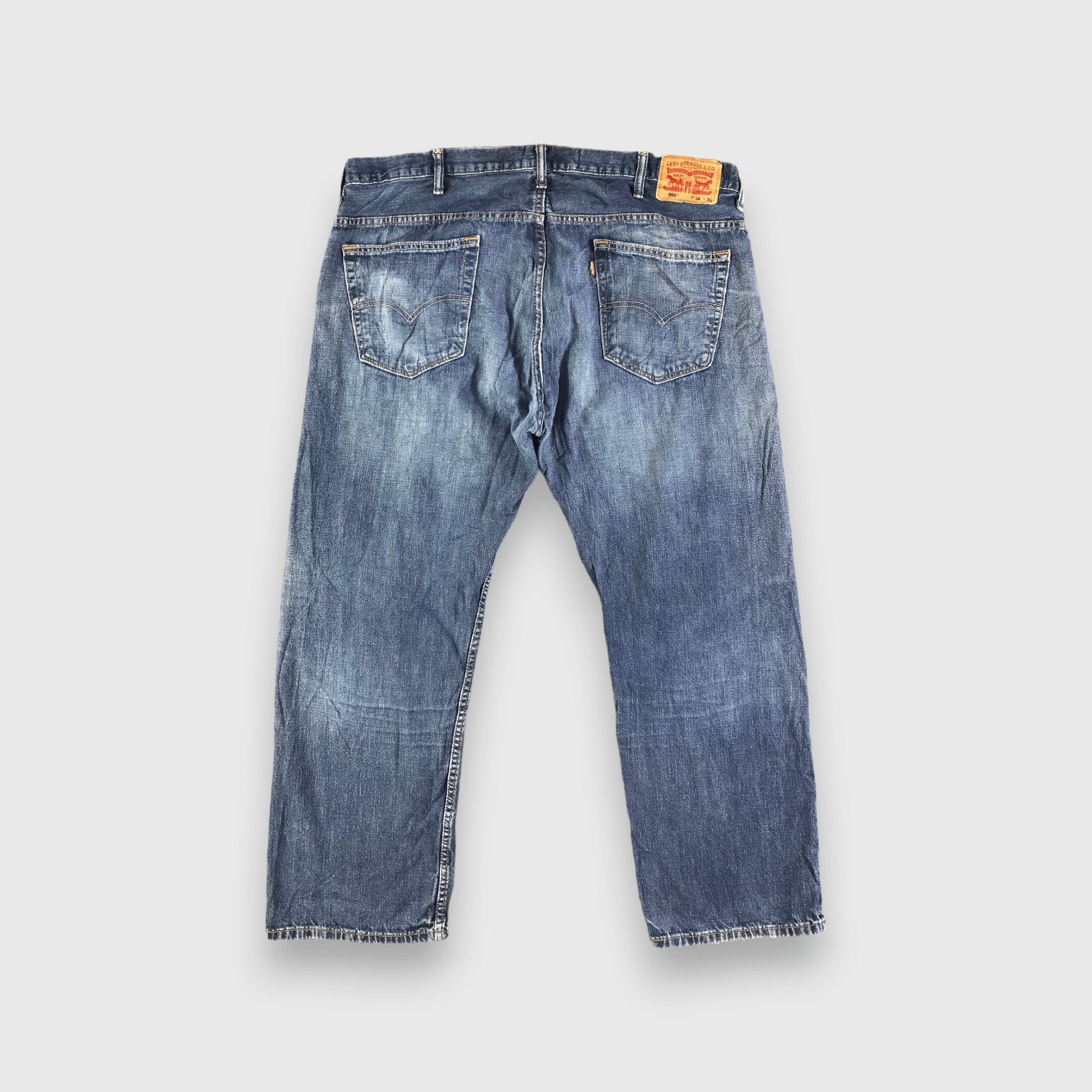 Levi's Vintage Blue Wash Levis 569 Jeans-J3350 Size US 42 / EU 58 - 2 Thumbnail