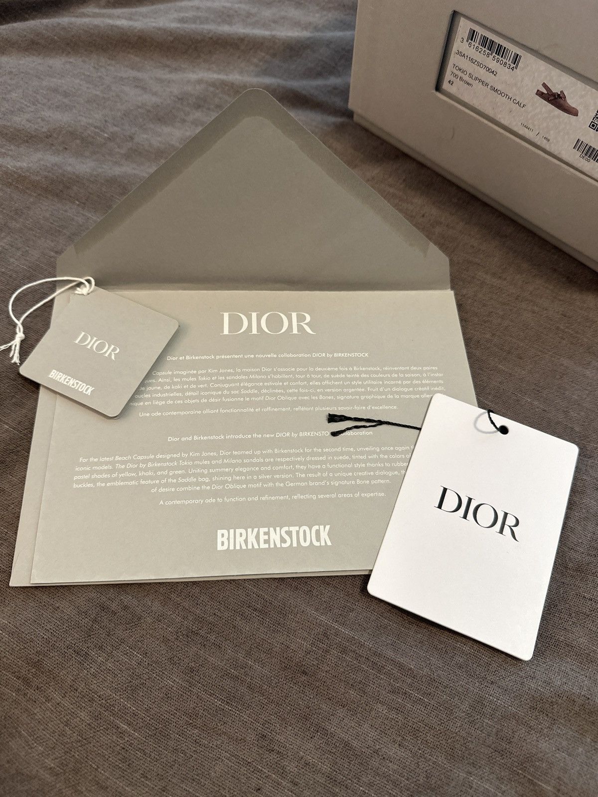 Birkenstock × Dior Birkenstock x Dior Tokio Mule ‘Brown’ Size US 9 / EU 42 - 7 Thumbnail