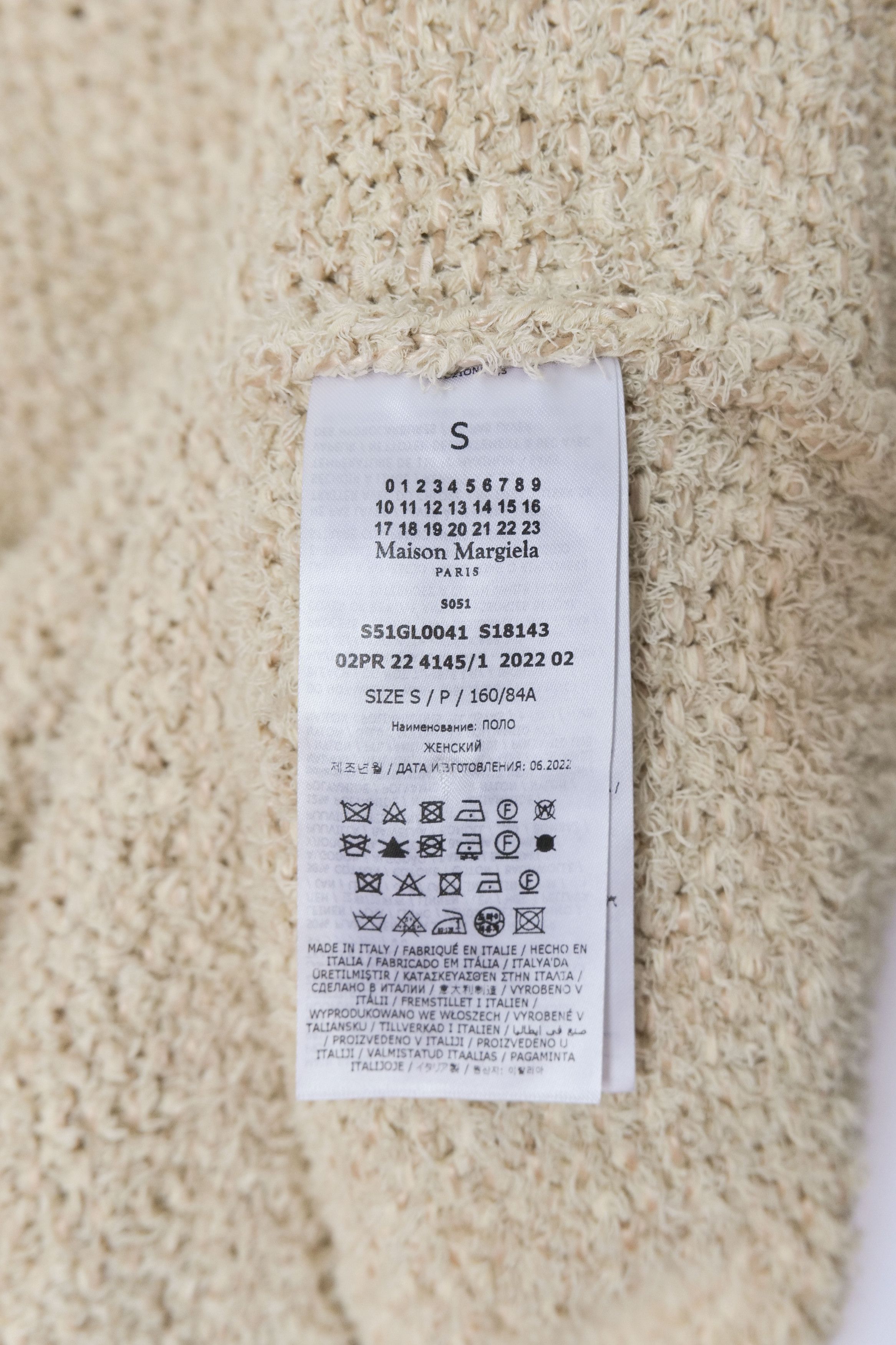 Maison Margiela heavy linen and cotton polo Size US S / EU 44-46 / 1 - 5 Thumbnail