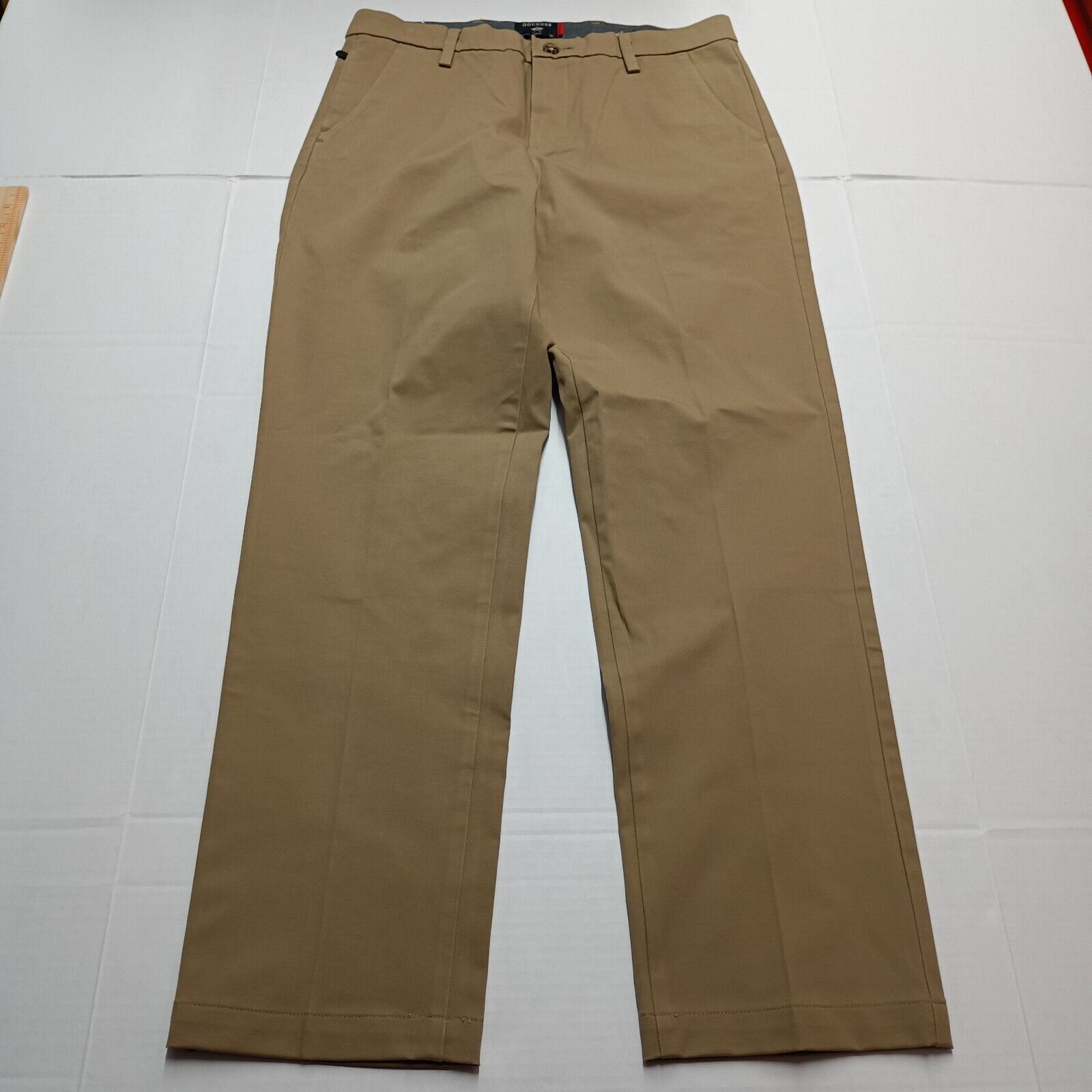 Dockers Dockers Workday Khakis Men's 32x32 Beige Straight Fit Flex Size US 32 / EU 48 - 3 Thumbnail