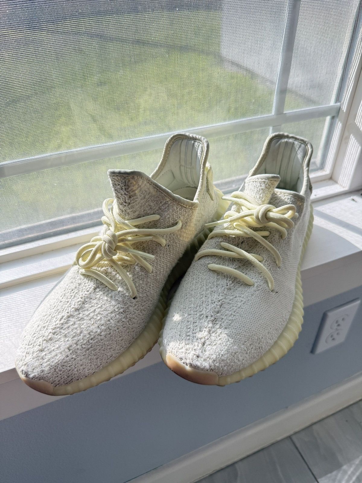 Adidas × Y's Yeezy Boost 350 Butter Size US 9 / EU 42 - 2 Thumbnail