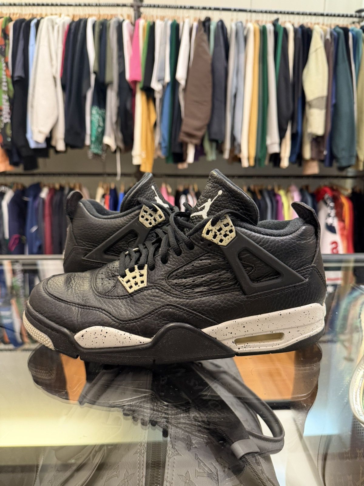 Jordan Brand Jordan 4 Retro LS Oreo Size US 9.5 / EU 42-43 - 1 Thumbnail
