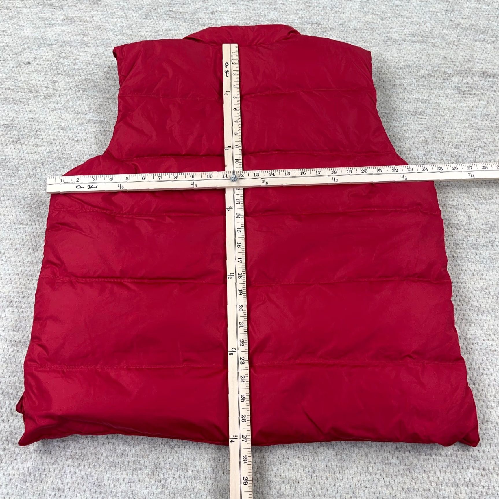 Orvis Orvis Vest Men L Red Down Fill Puffer Jacket Sleeveless Zip Pocket Solid 3-Season Outdoor Hiking Camping Casual Travel Size US L / EU 52-54 / 3 - 7 Thumbnail