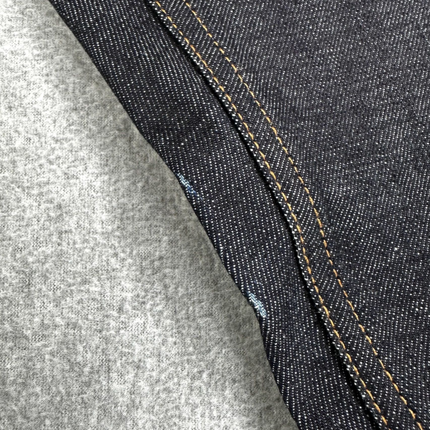 Denime Indigogene Denim Jeans Mens 32x34 Dark Indigo Straight Leg Zip 5-Pocket Denim Clothing USA Sample Size US 32 / EU 48 - 6 Thumbnail