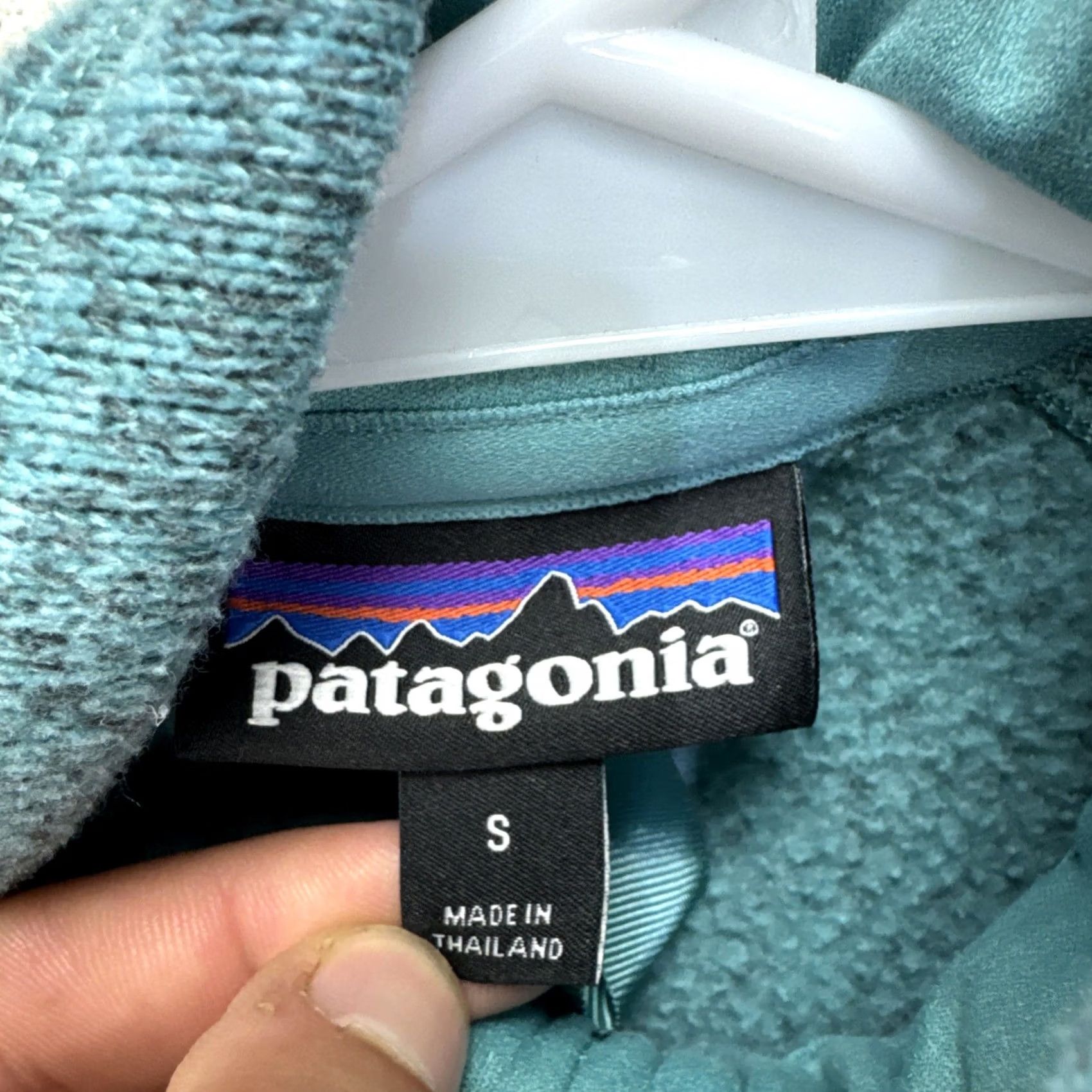 Patagonia Patagonia Womens Better Sweater Fleece Jacket 1/4 Zip Pullover Size Small Blue Teal Size S / US 4 / IT 40 - 2 Thumbnail