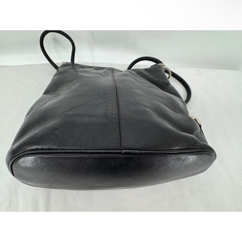 Dolce & Gabbana Dolce & Gabbana Black Leather Shoulder Bag Size ONE SIZE - 6 Thumbnail