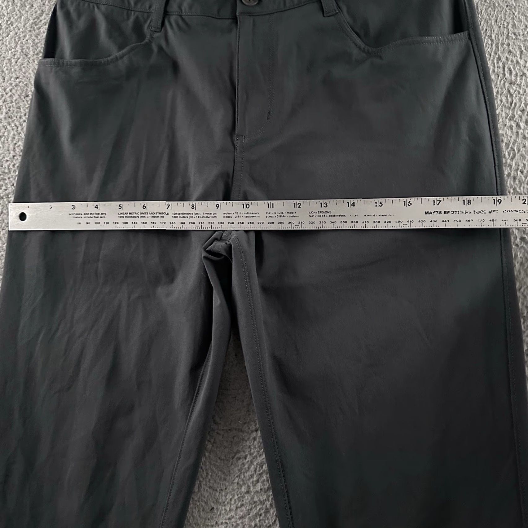 Vuori Vuori Mens Pants Blue Size 33 Meta Chino 100% Polyester Size US 33 - 7 Thumbnail