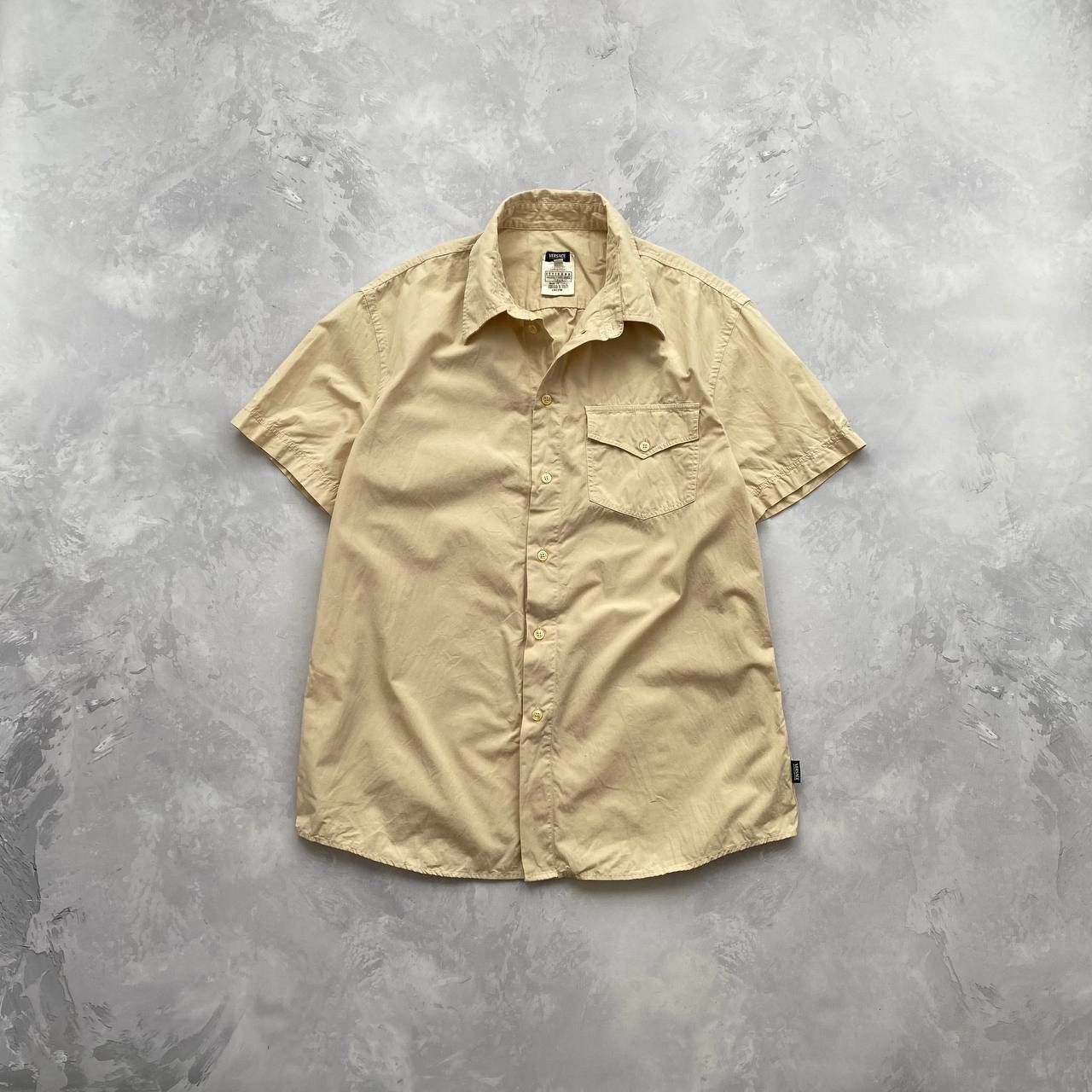 Versace Jeans Couture Beige Versace jeans couture shirt Size US XL / EU 56 / 4 - 1 Thumbnail