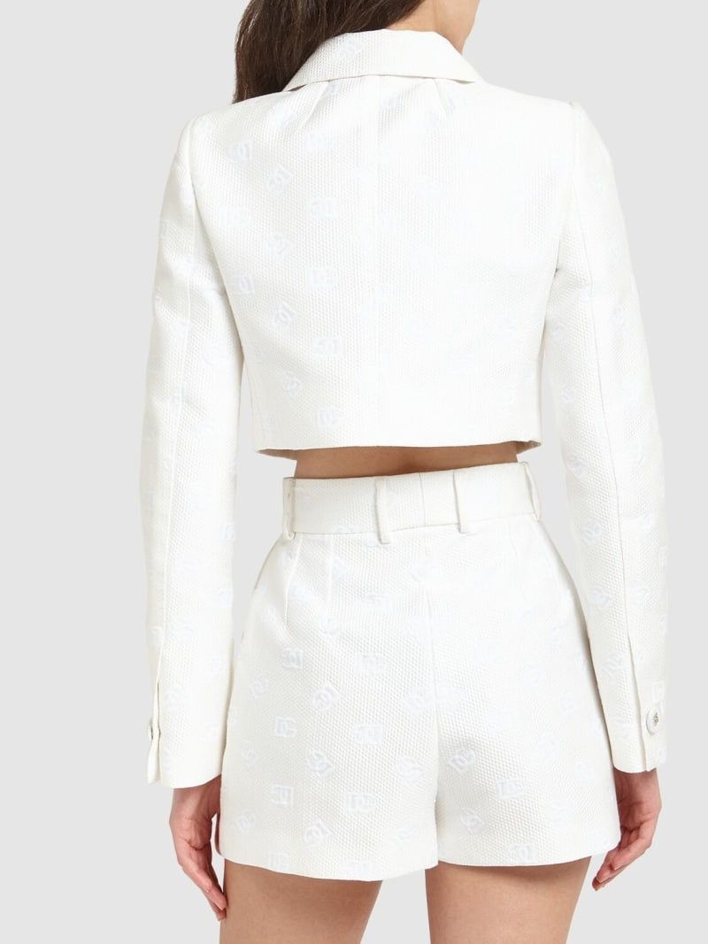 Dolce & Gabbana o1y0825 Jacket in White Size S / US 4 / IT 40 - 4 Thumbnail