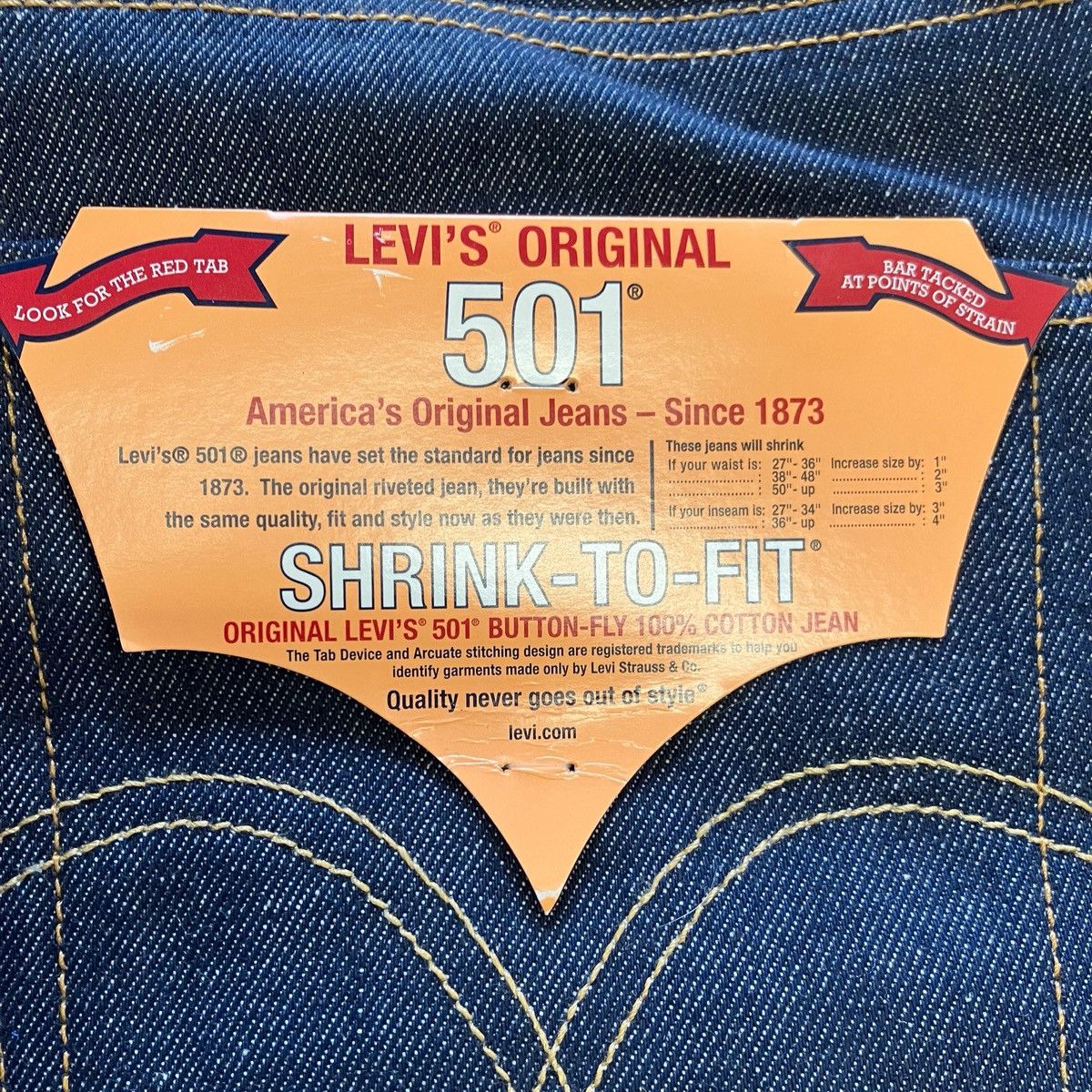 Vintage Vintage Deadstock Levi's 501XX Jeans Size US 35 - 5 Thumbnail