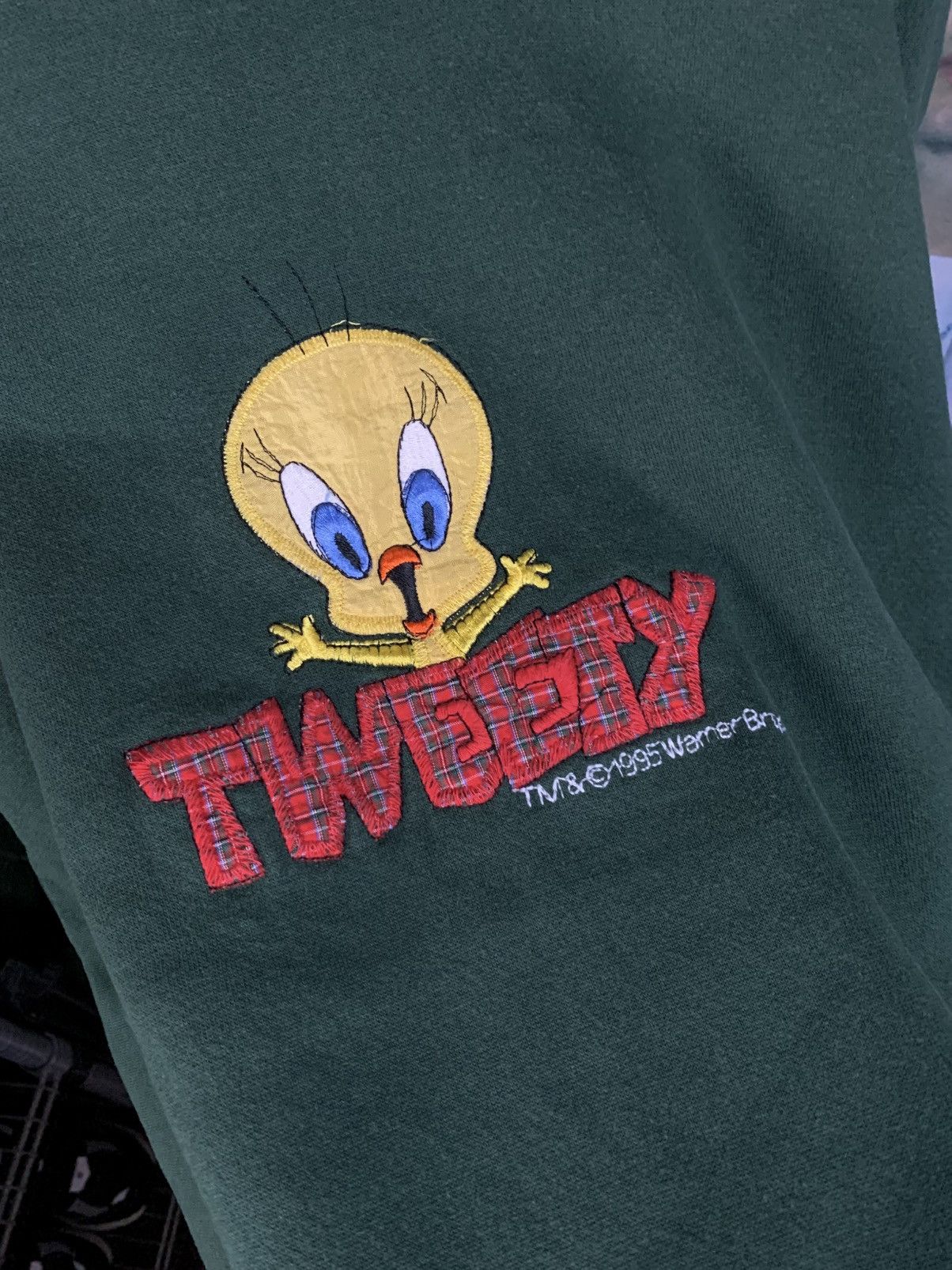 Vintage VINTAGE 90s LOONEY TUNES TWEETY BIRD Size US XL / EU 56 / 4 - 5 Thumbnail