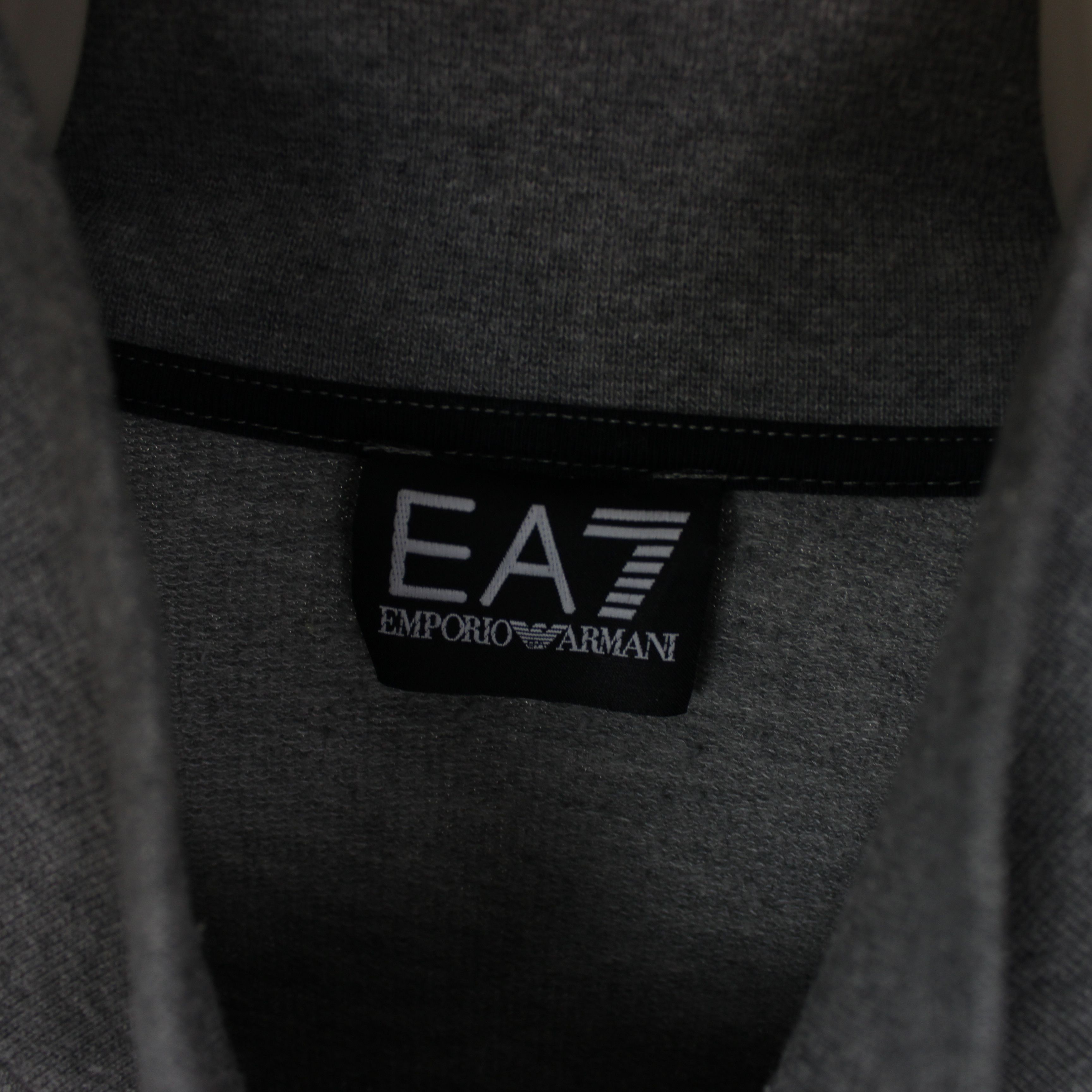 Emporio Armani EA Emporio Armani sweatshirt men zip L XL gray Size US XL / EU 56 / 4 - 10 Thumbnail