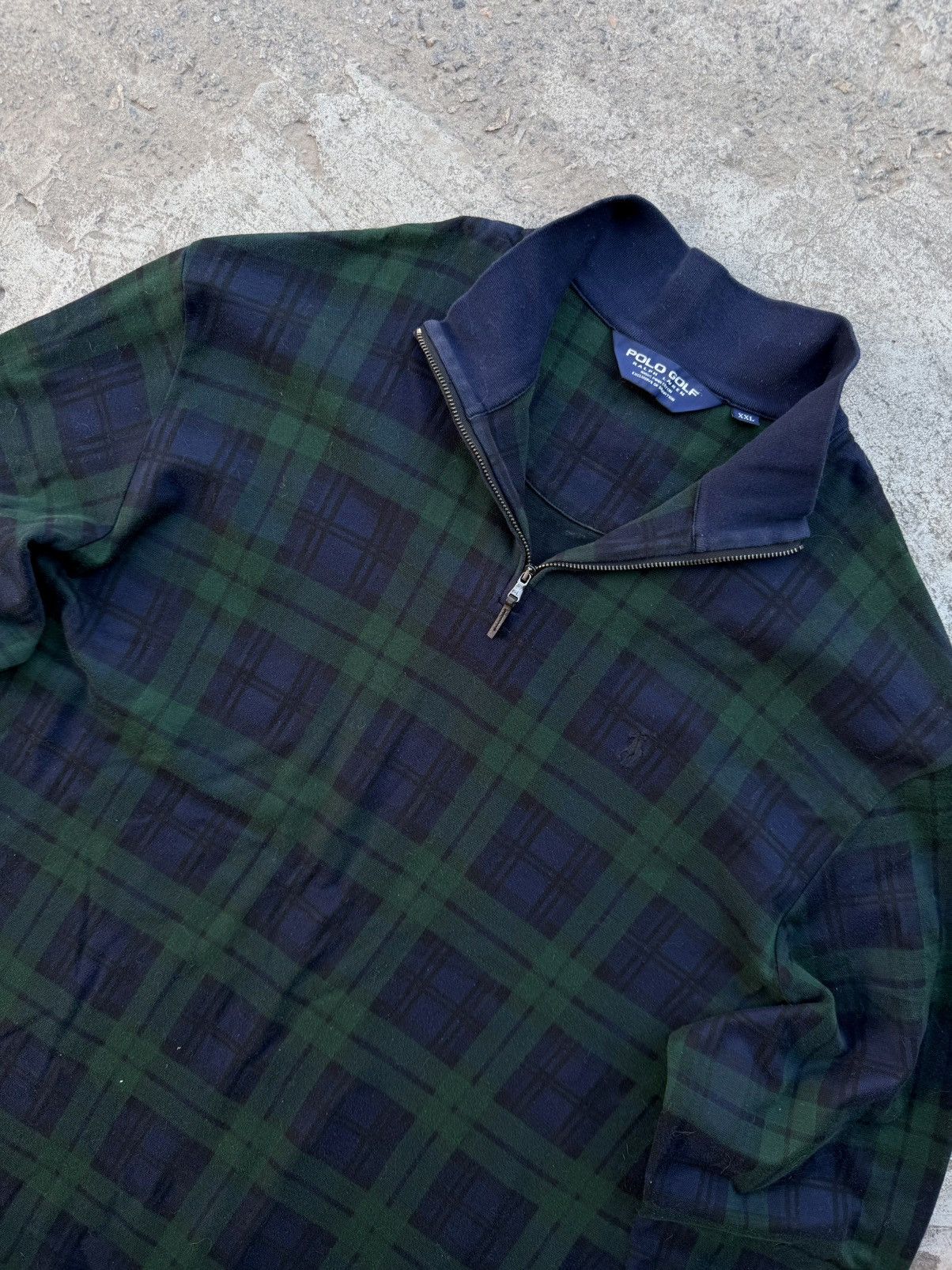 Polo Ralph Lauren Polo Ralph Lauren Golf Y2k Zip Knit Hype Old Many Sweater Size US XXL / EU 58 / 5 - 11 Thumbnail