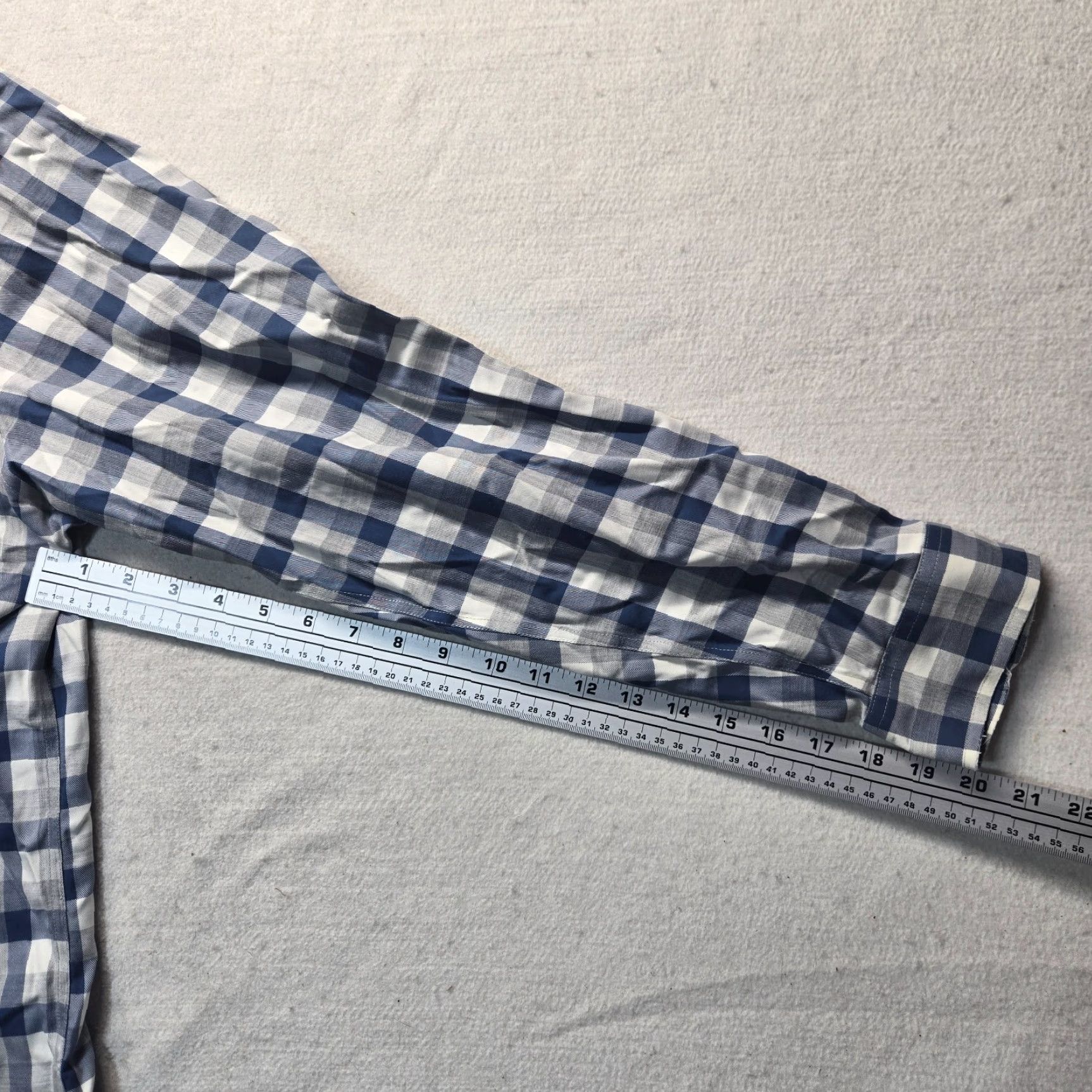 Vintage LL Bean Shirt Adult L Blue 100% Cotton Button-Up Casual Mens Size US L / EU 52-54 / 3 - 5 Thumbnail