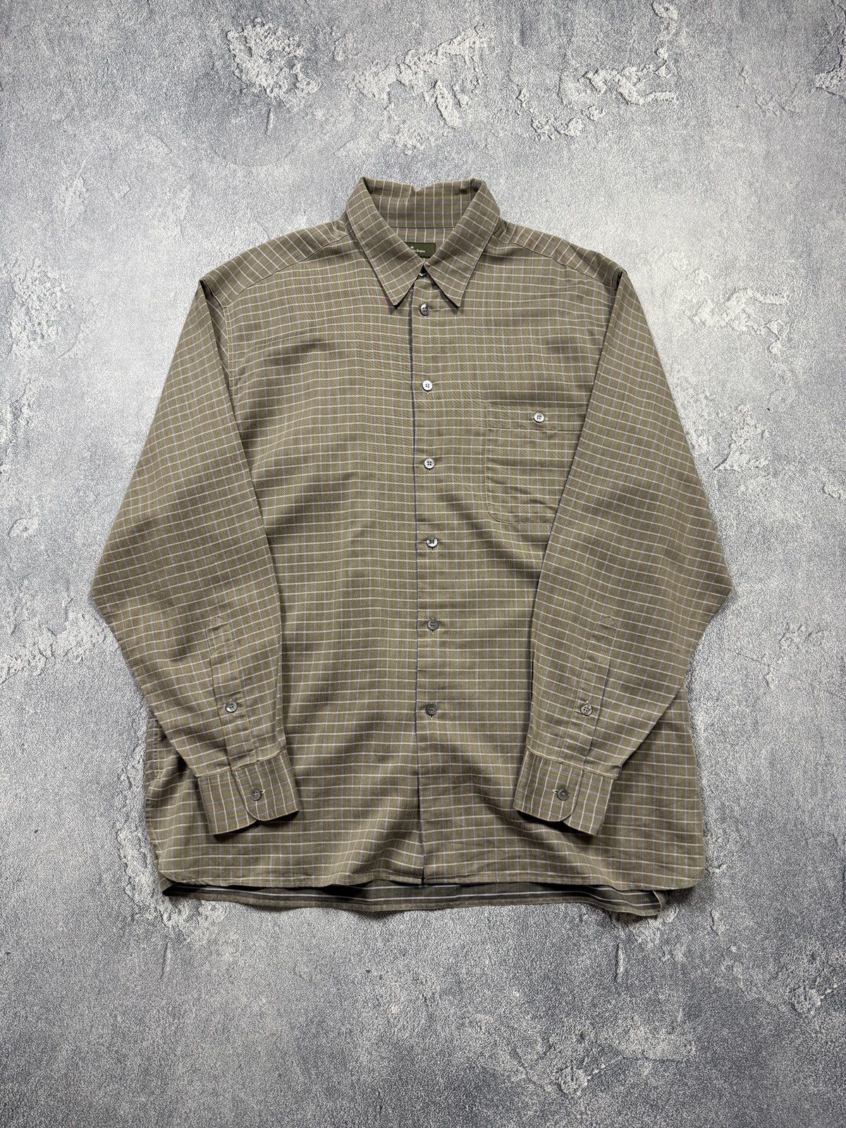 Ermenegildo Zegna Luxury Ermenegildo Zegna Striped Button Up Shirt Size US XXL / EU 58 / 5 - 1 Thumbnail