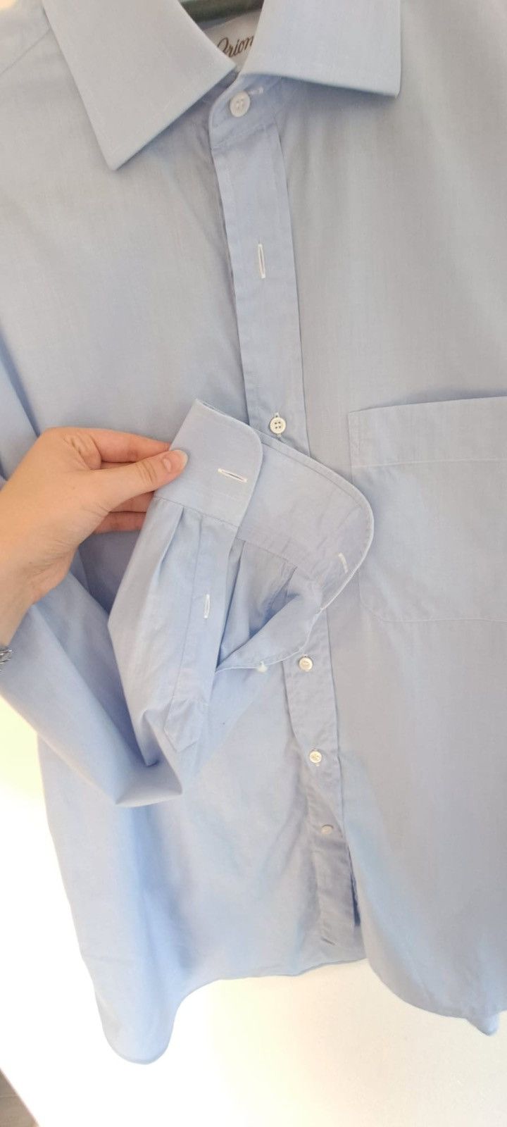 Brioni Brioni Shirt Blue Size 38R - 3 Thumbnail