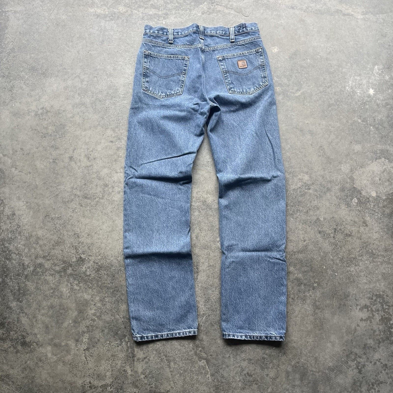 Carhartt Vintage Carhartt Jeans Men’s 34 X 34 Medium Wash Western Wor Size US 34 / EU 50 - 1 Thumbnail