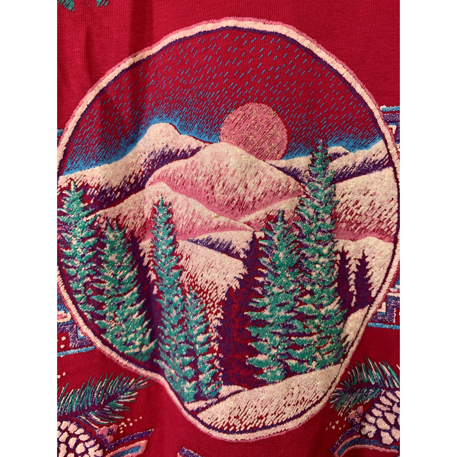 Jerzees Vintage Spirit Mountain Shirt Minnesota MN T-Shirt VTG 90s L Size US L / EU 52-54 / 3 - 4 Thumbnail