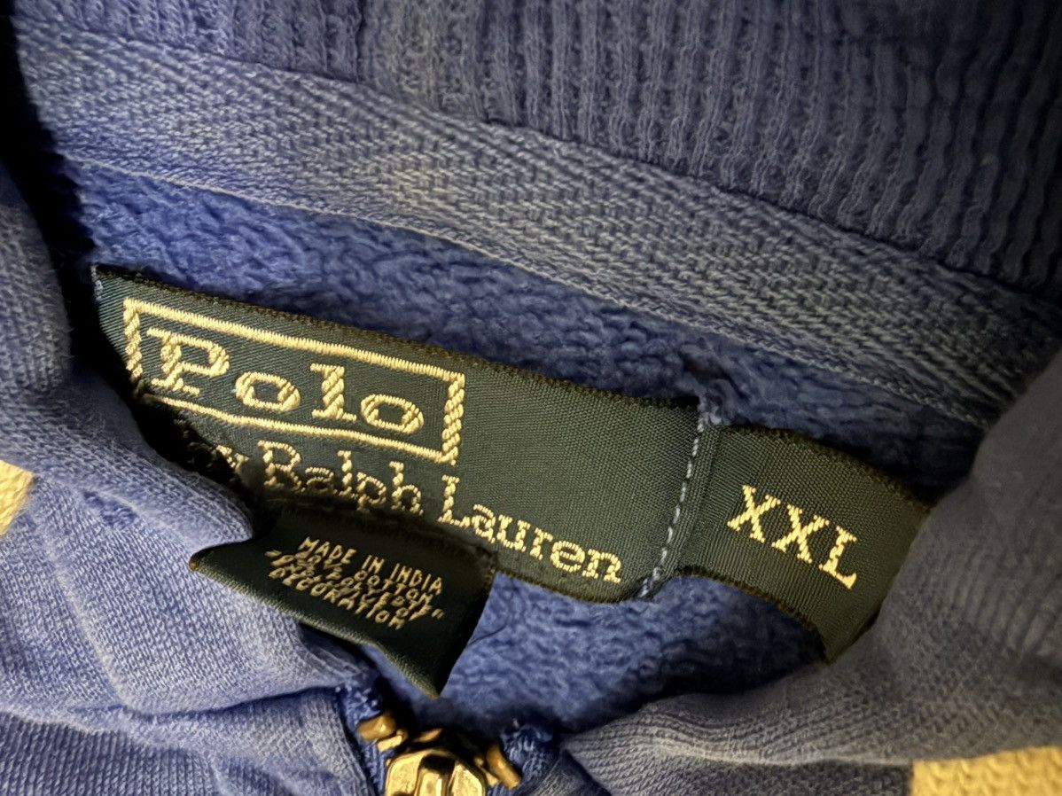 Polo Ralph Lauren Blue Thermal Lined Ralph Lauren Polo Hoodie Size US XXL / EU 58 / 5 - 4 Thumbnail