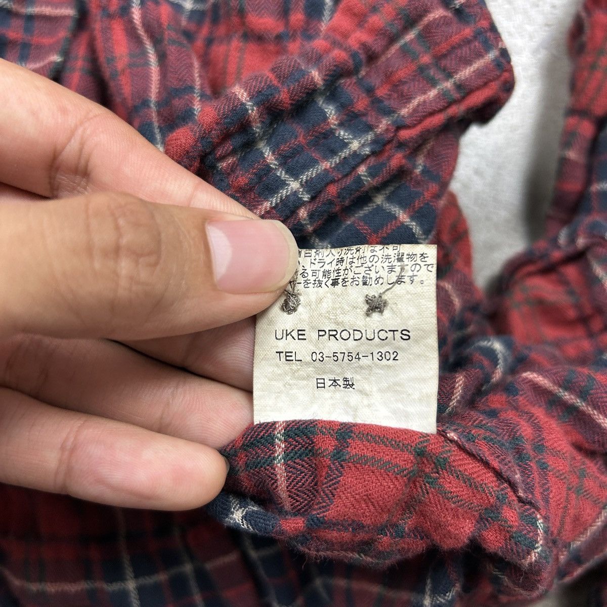 STILL BY HAND Still by Hand - Red Flannel Size US M / EU 48-50 / 2 - 19 Thumbnail