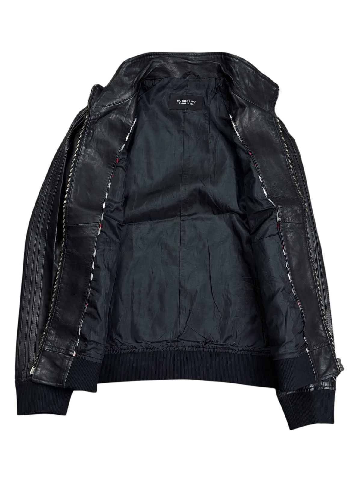Burberry Archive Burberry Black Label - Rockstar Leather Jacket Size US M / EU 48-50 / 2 - 2 Thumbnail