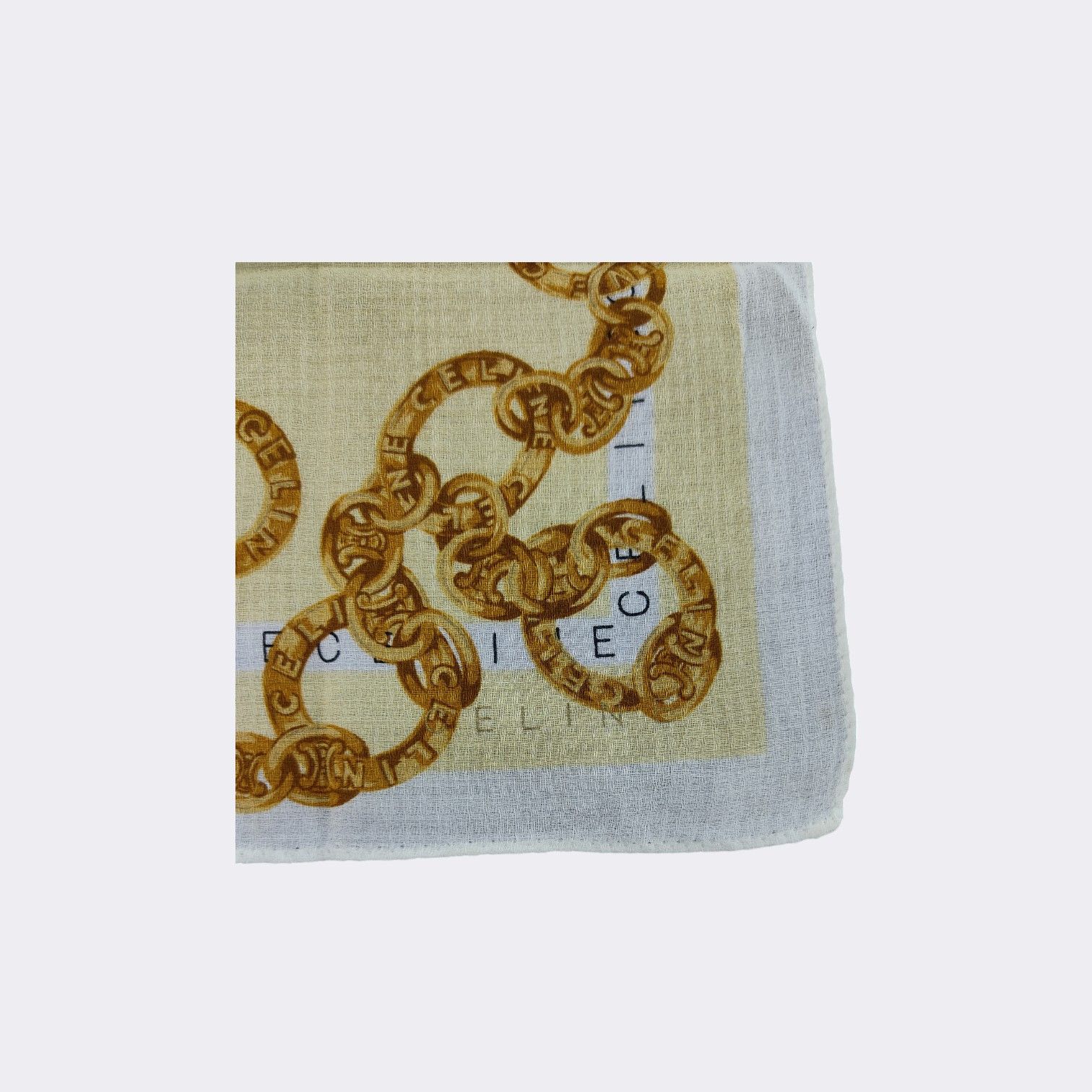 Celine × Vintage Vintage Celine Handkerchief Neckerchief Bandana H096B Size ONE SIZE - 3 Thumbnail
