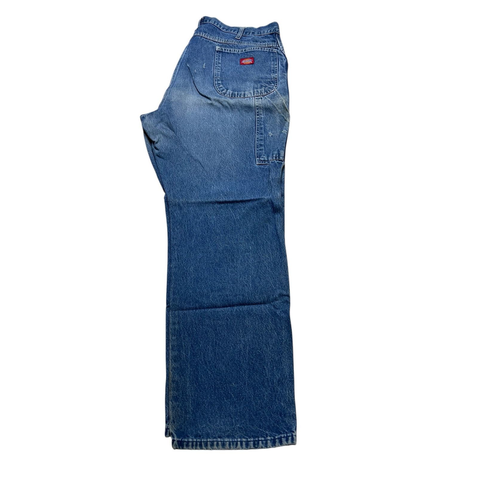 Dickies Dickies Jeans Mens Sz 40 Actual 37x29 Blue Talon VTG 80s Size US 40 / EU 56 - 7 Thumbnail