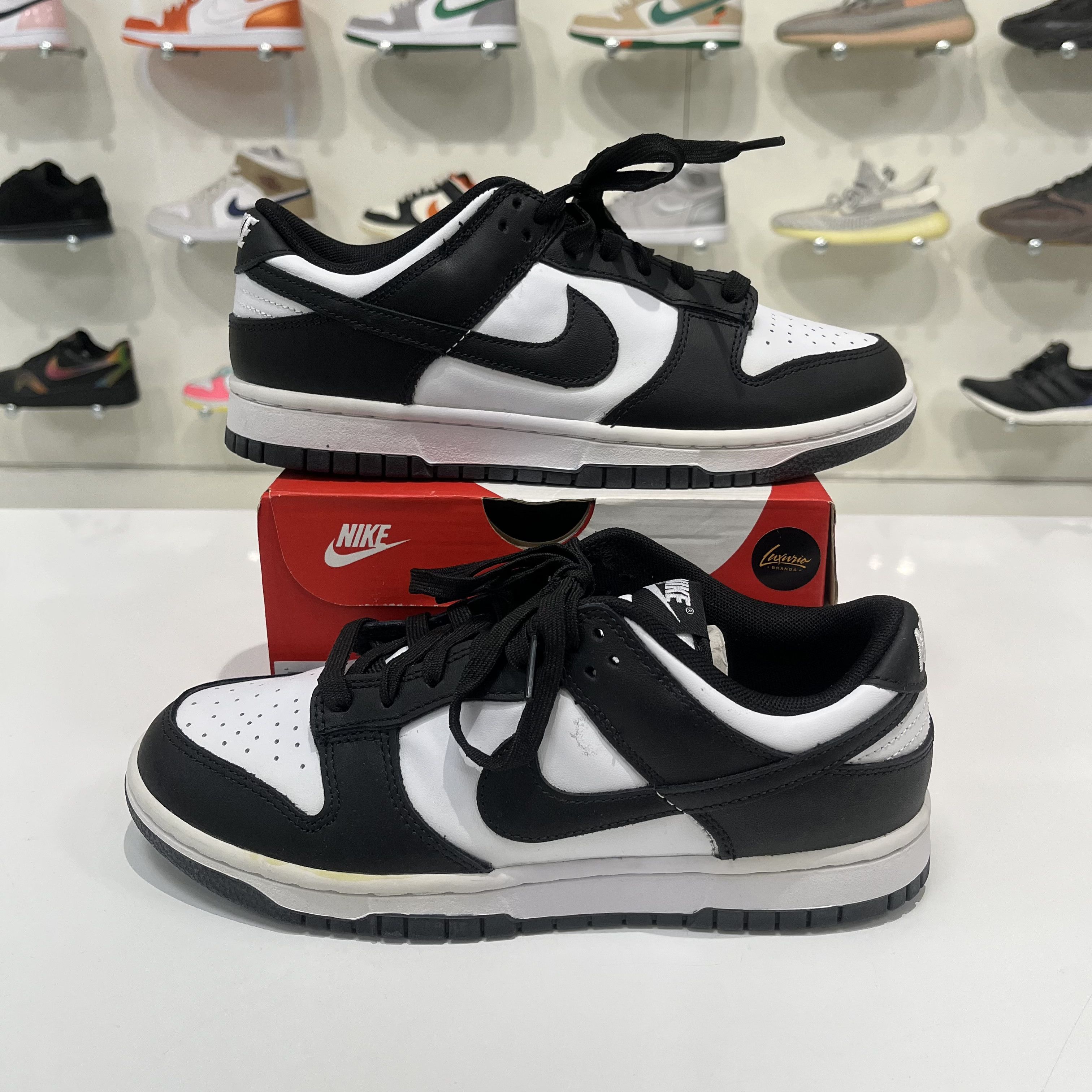 Nike Nike Dunk Low Retro Black White Size US 7.5 / EU 40-41 - 1 Thumbnail