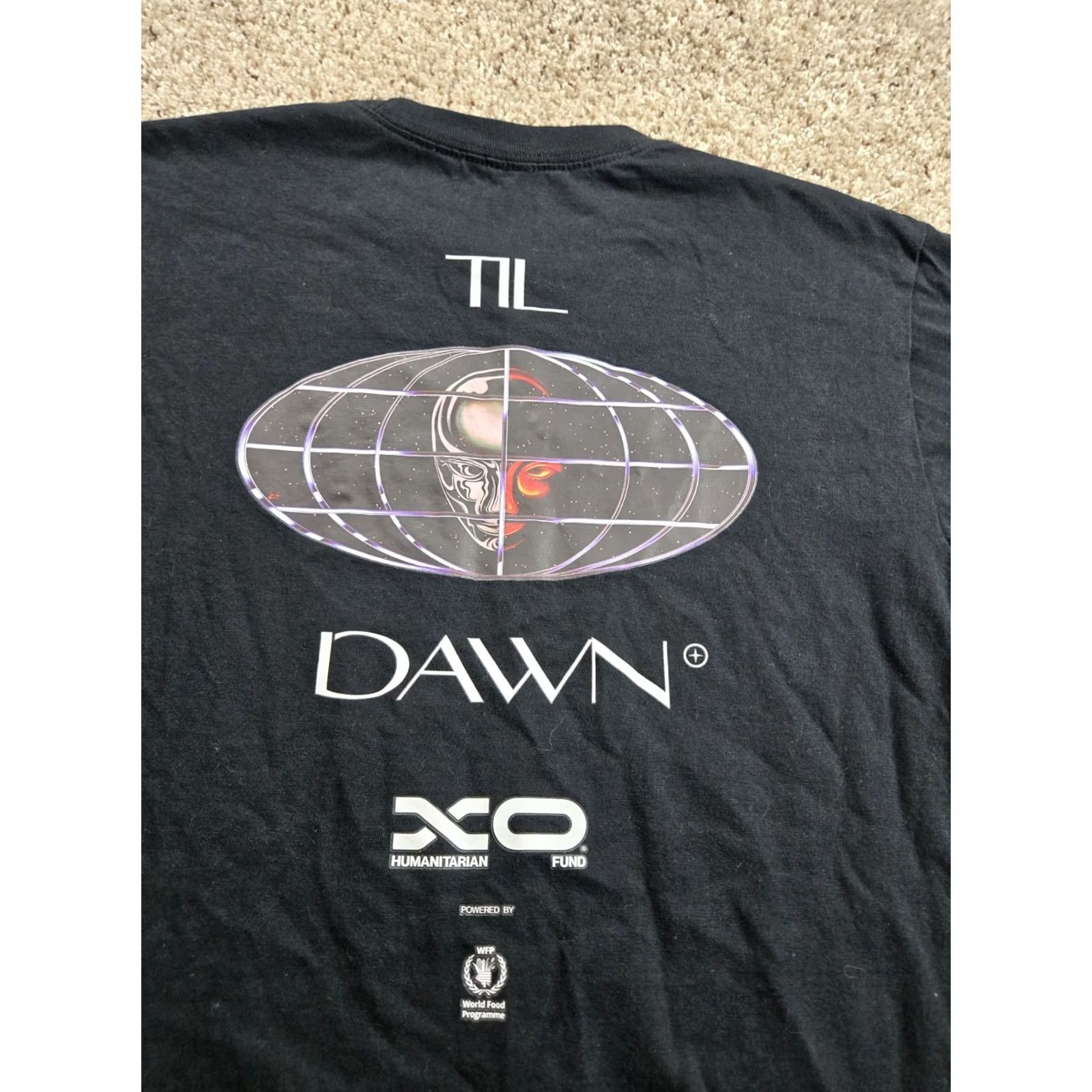 Vintage The Weeknd XO After Hours T Shirt Medium Black Till Dawn Short Sleeve AHTD Tour Size US M / EU 48-50 / 2 - 7 Thumbnail