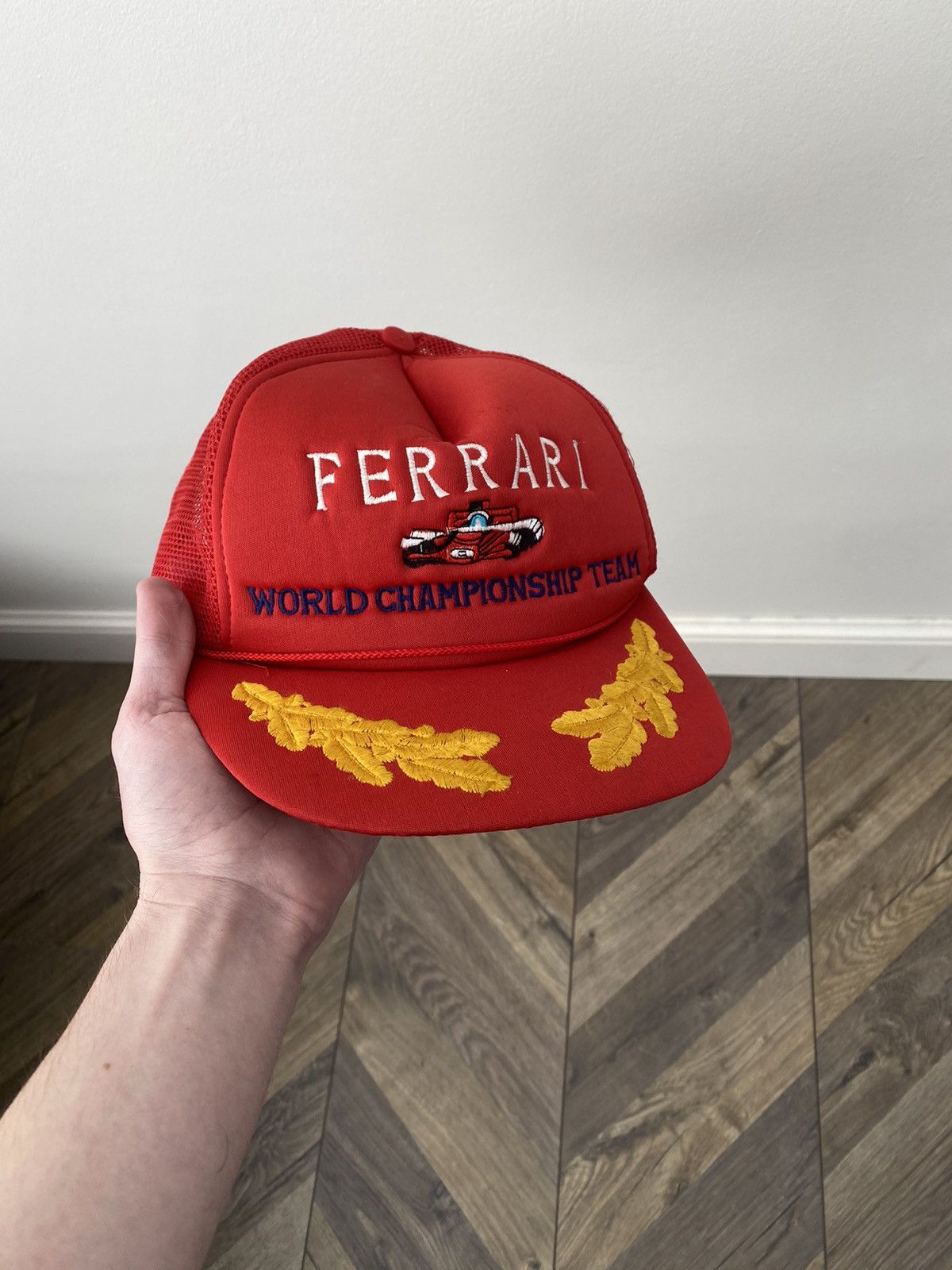 Ferrari × Vintage Vintage Ferrari World Championship Team 90s cap Size ONE SIZE - 3 Thumbnail