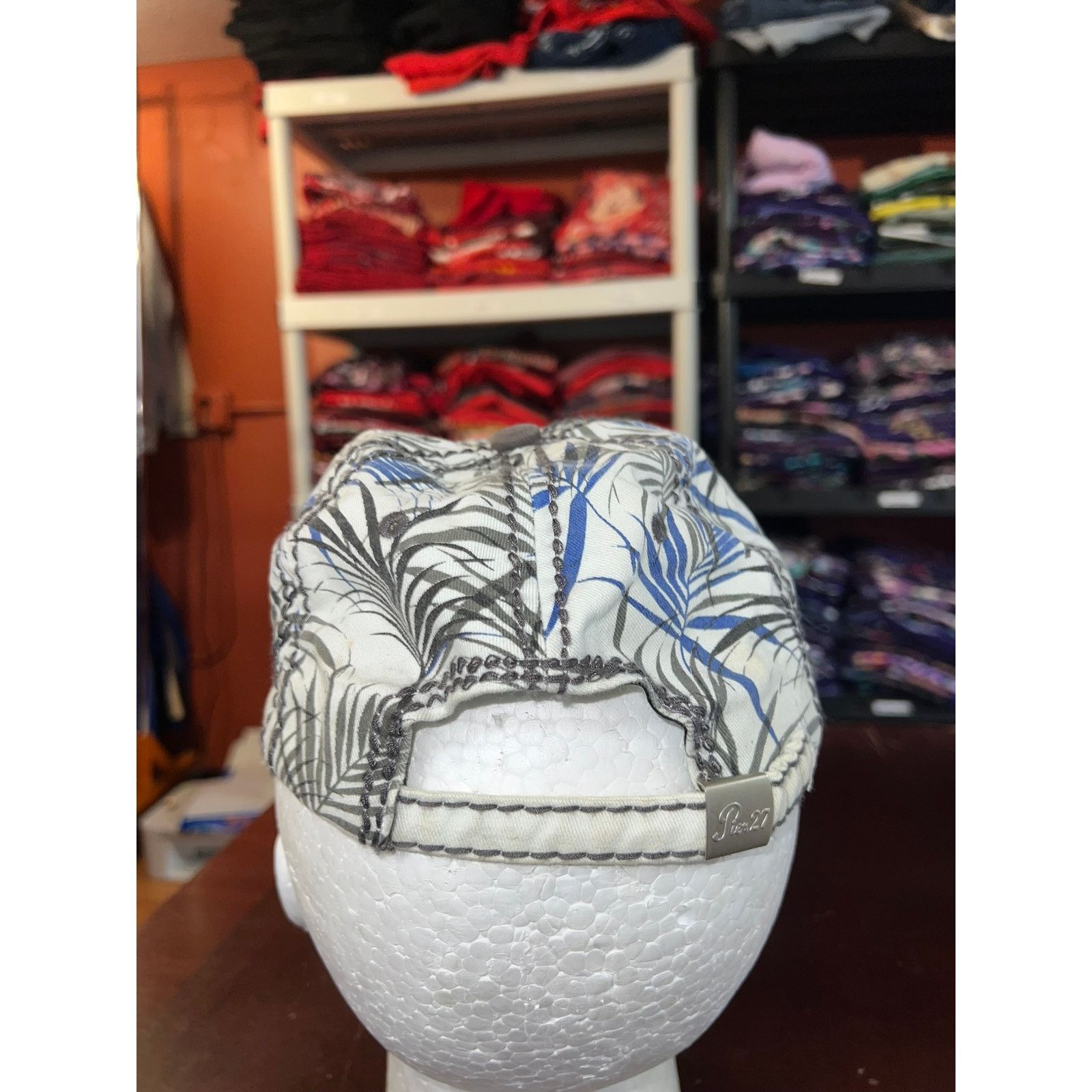 Other Riviera Maya Hat Pier 27 Floral Panel White Cap Headwear OS Size ONE SIZE - 4 Thumbnail