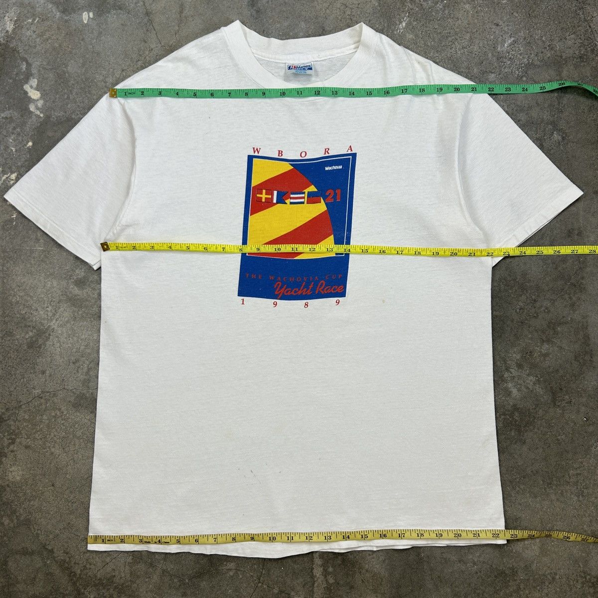Vintage 1989 Wachovia Yahct Race Size US L / EU 52-54 / 3 - 7 Thumbnail