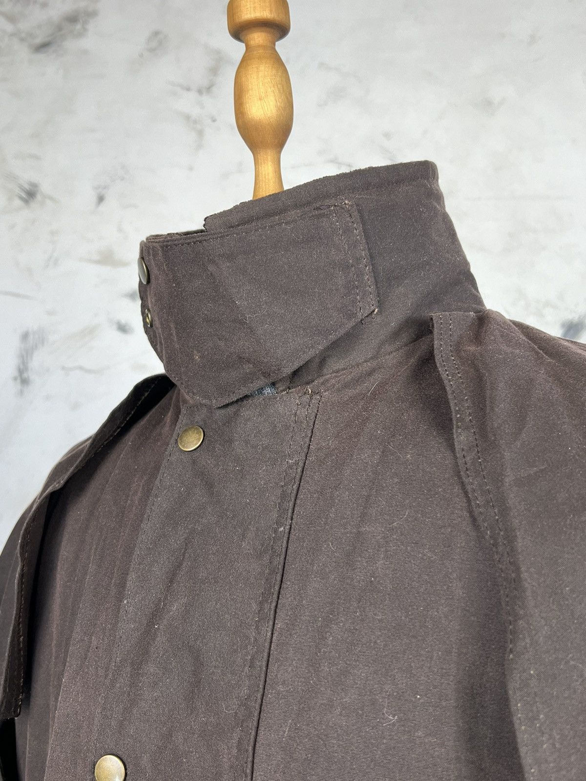Vintage Vintage Ben Nevis Waxed Jacket Long Coat Size L - XL Size US L / EU 52-54 / 3 - 6 Thumbnail