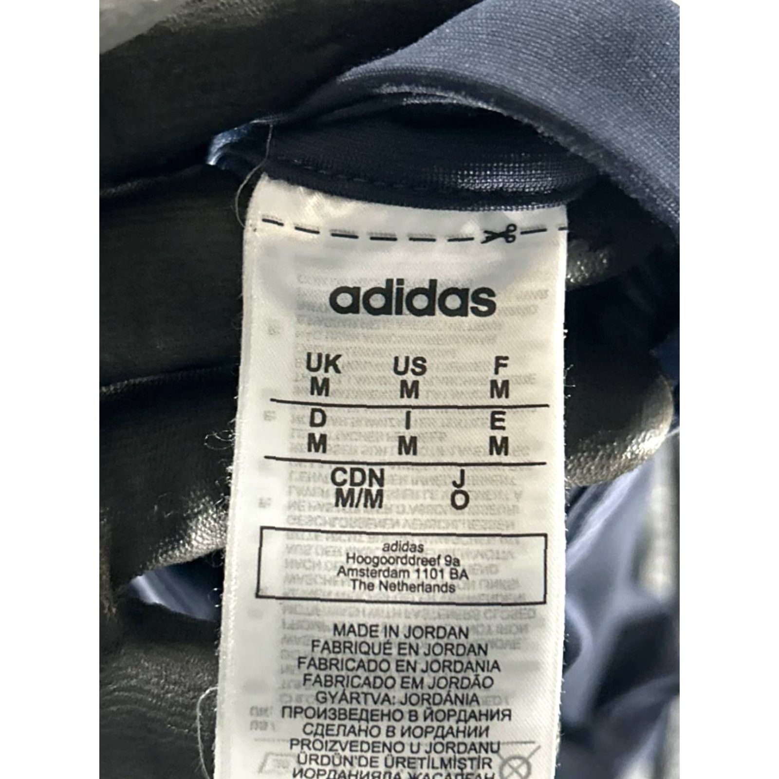 Adidas Adidas Track Jacket Mens Medium Blue Running Full Zip Size US M / EU 48-50 / 2 - 3 Thumbnail