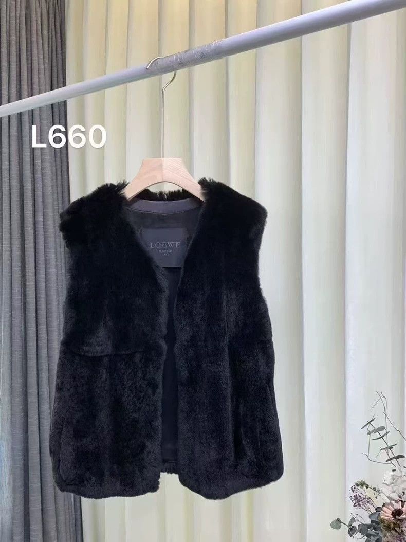 Loewe Loewe Fur-lined riding jacket Size XS / US 0-2 / IT 36-38 - 1 Thumbnail