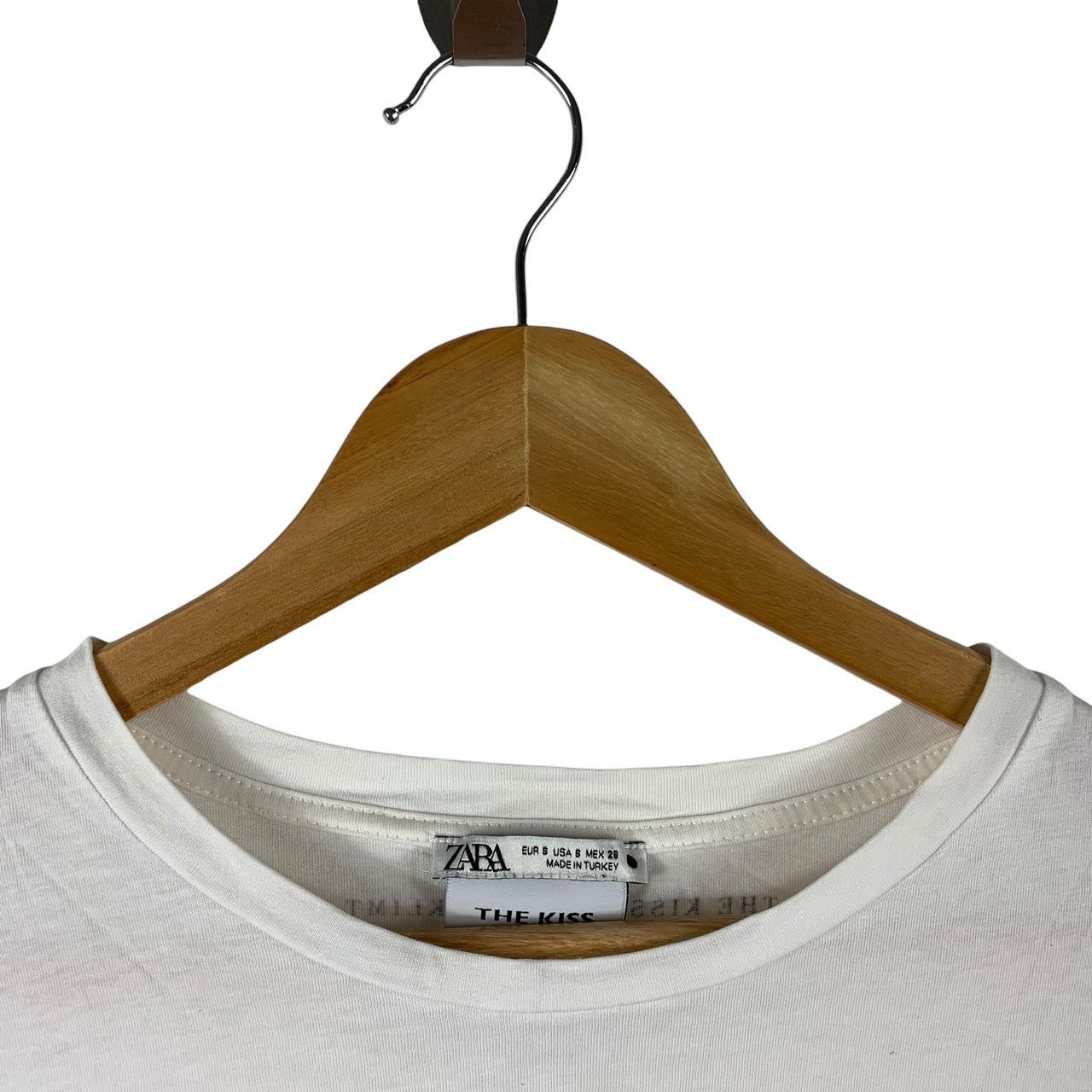 Vintage × Zara ZARA X THE KISS by gustav klimt art printed tee Size US M / EU 48-50 / 2 - 5 Thumbnail
