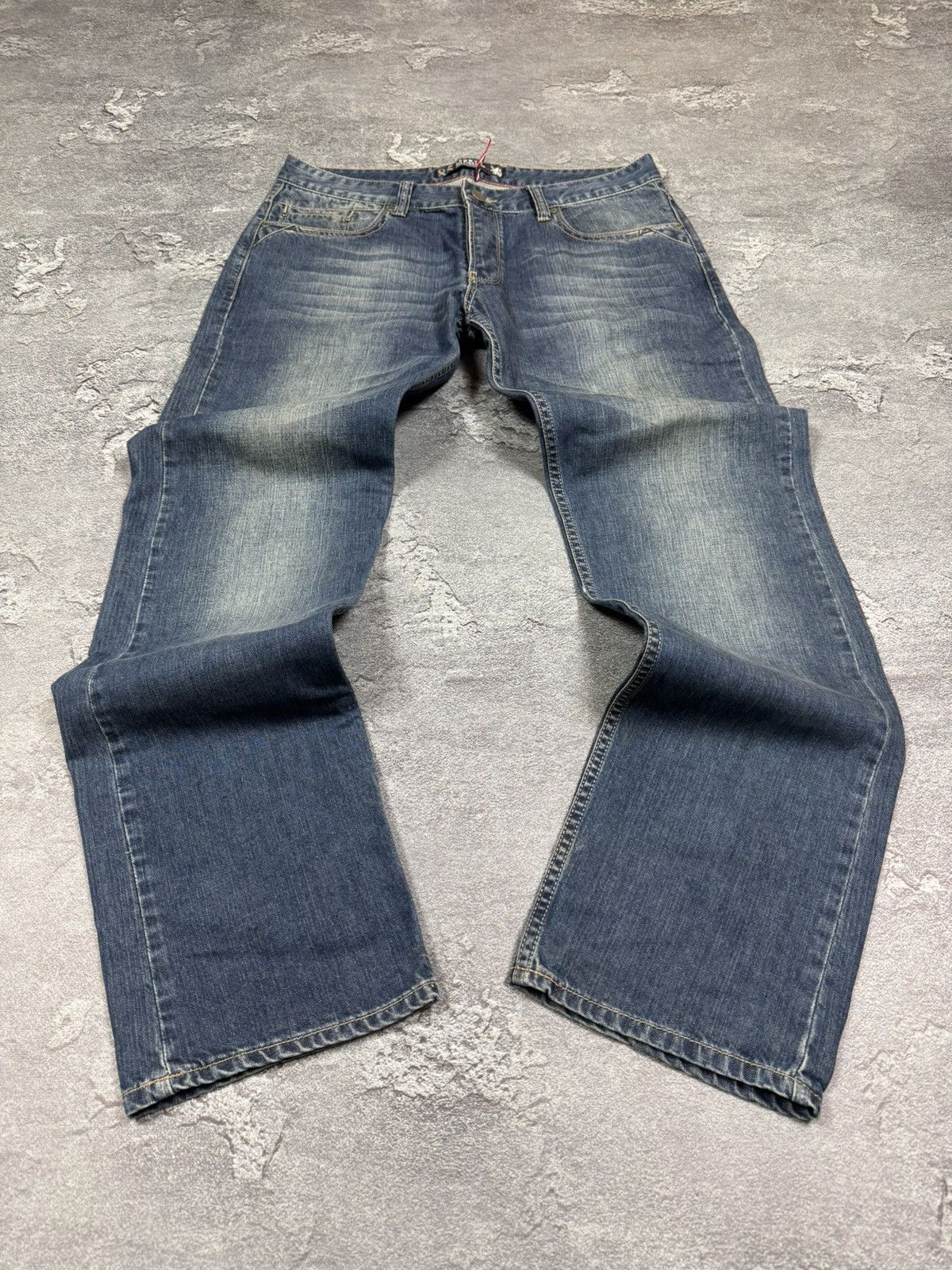 If Six Was Nine Y2K 2000s Tommy Hilfiger Flared Bootcut Washed Jeans Size 32 Size US 32 / EU 48 - 1 Thumbnail