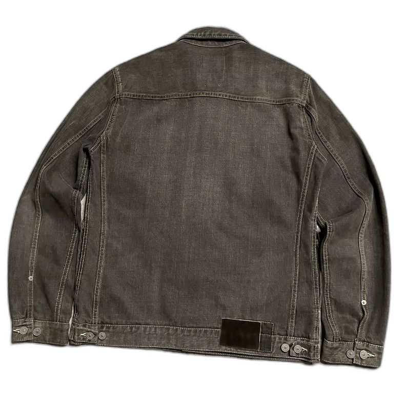 Visvim visvim limited edition black gray denim jacket Size US M / EU 48-50 / 2 - 1 Thumbnail