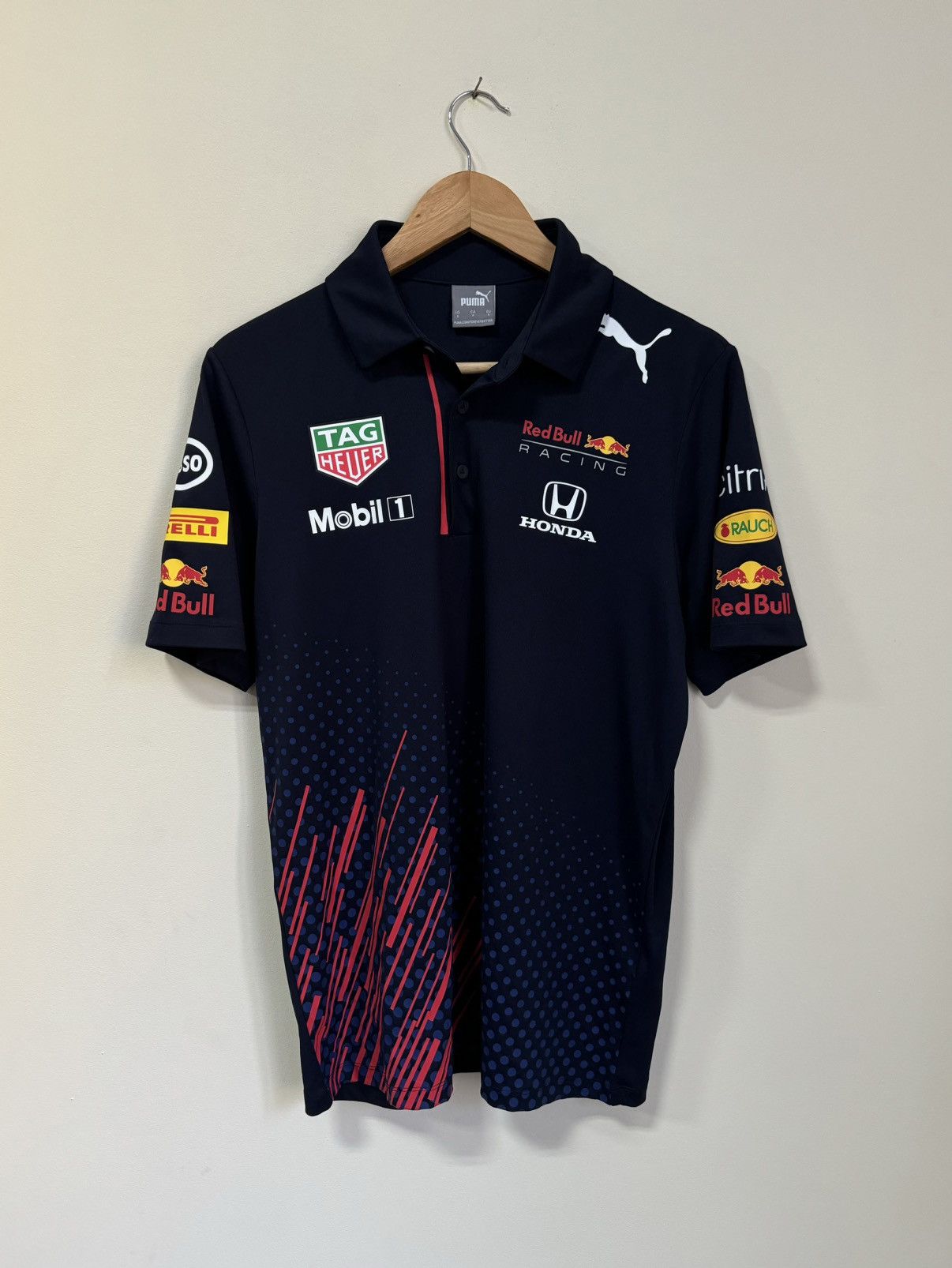 Puma × Red Bull Red Bull Honda Puma Mobil 1 Racing T Shirt Size US S / EU 44-46 / 1 - 1 Thumbnail