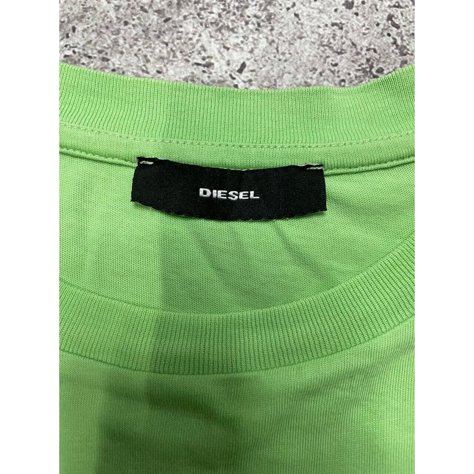 Diesel × Vintage Vintage Diesel Green Y2K T-Shirt Demon Print Size US S / EU 44-46 / 1 - 3 Thumbnail