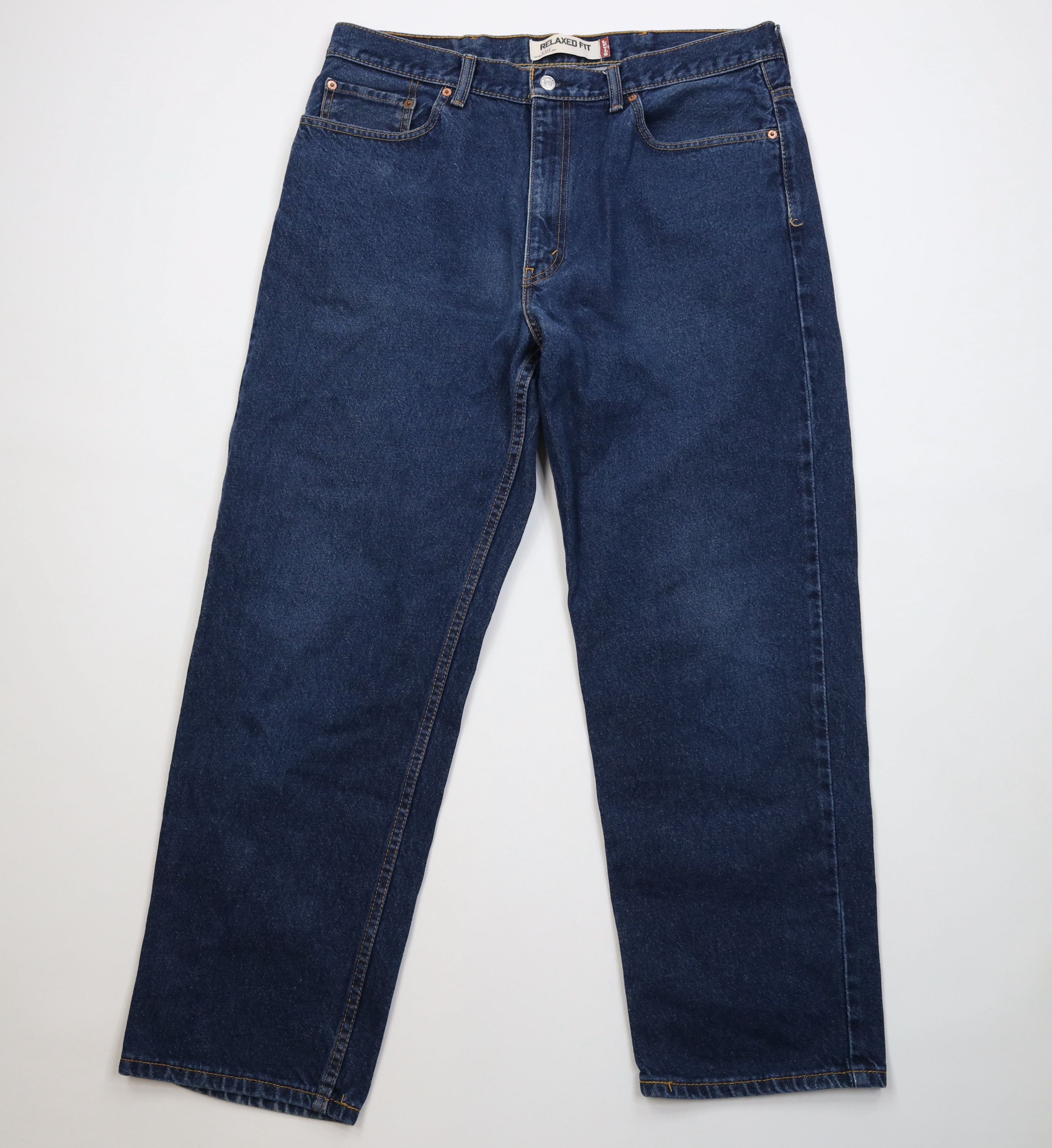 Levi's Vintage Y2K Levis 550 Relaxed Fit Denim Jeans Blue Cotton Size US 38 / EU 54 - 1 Thumbnail